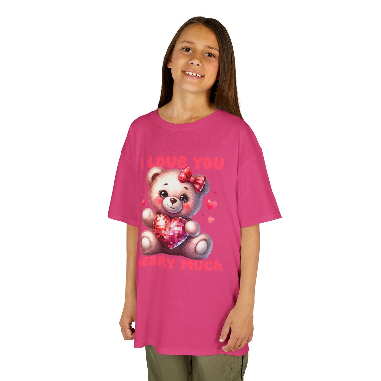 I Love You Beary Much Kids Heavy Cotton™ Tee