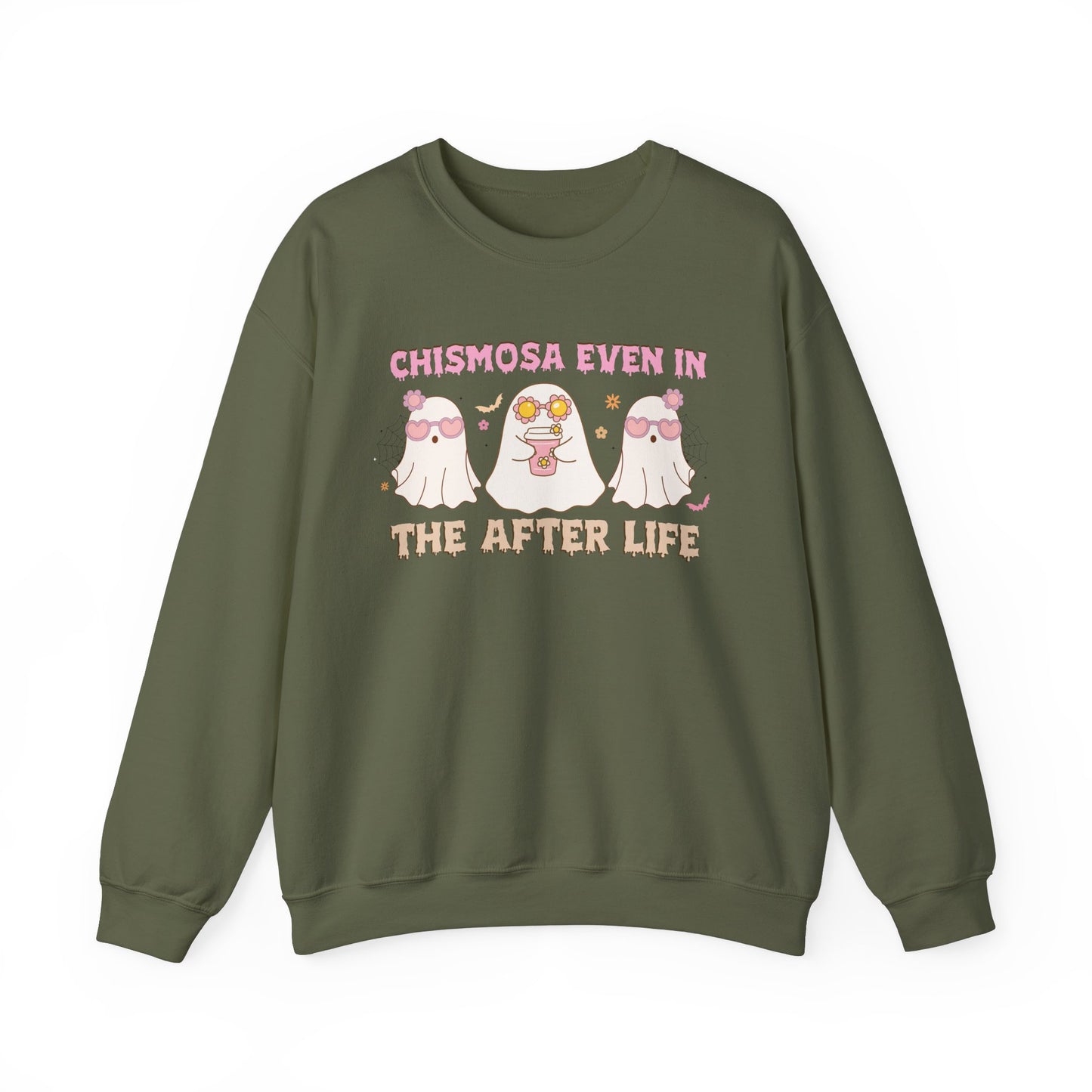 Chismosa In The After Life Unisex Heavy Blend™ Crewneck Sweatshirt