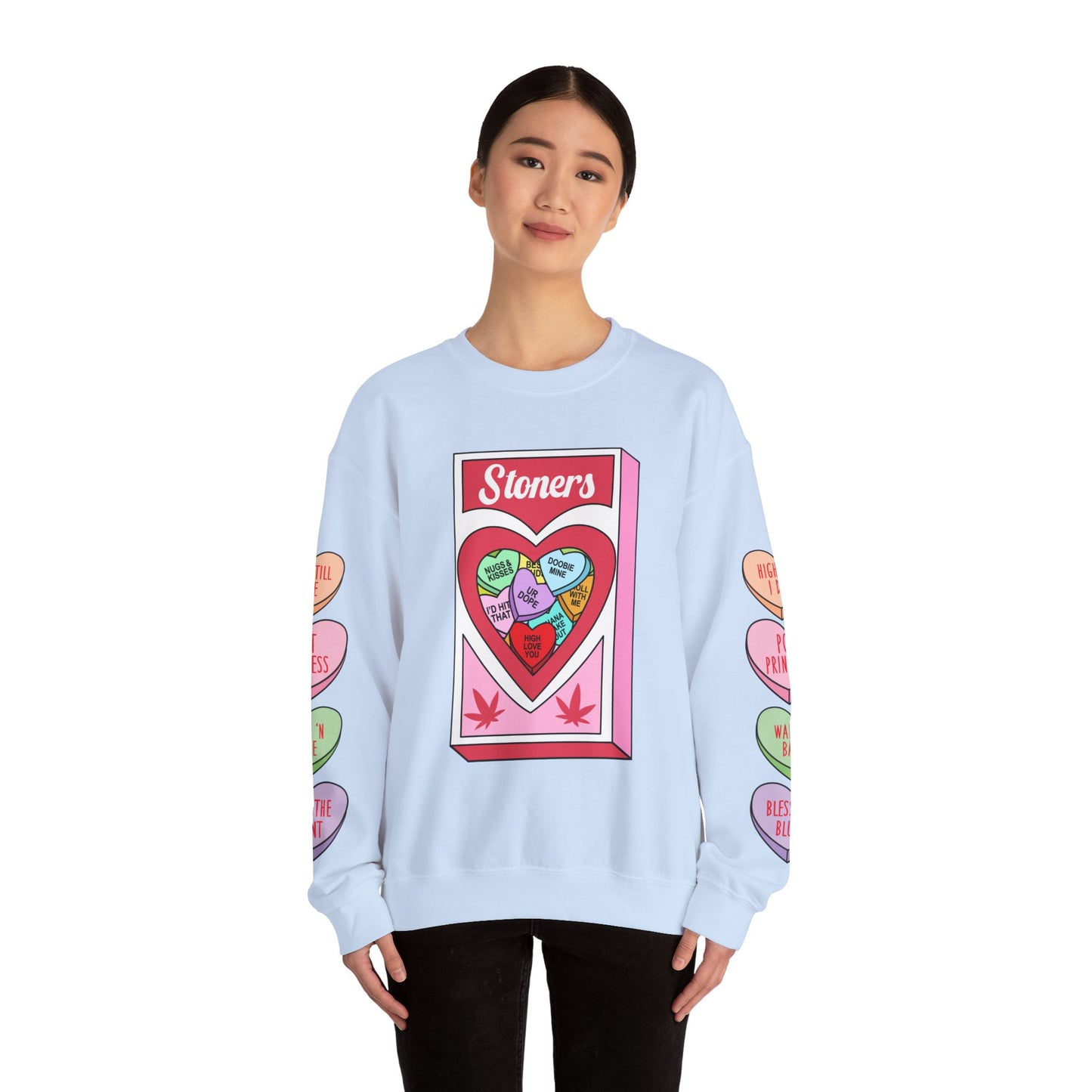 SweetHearts Stoner Unisex Heavy Blend™ Crewneck Sweatshirt