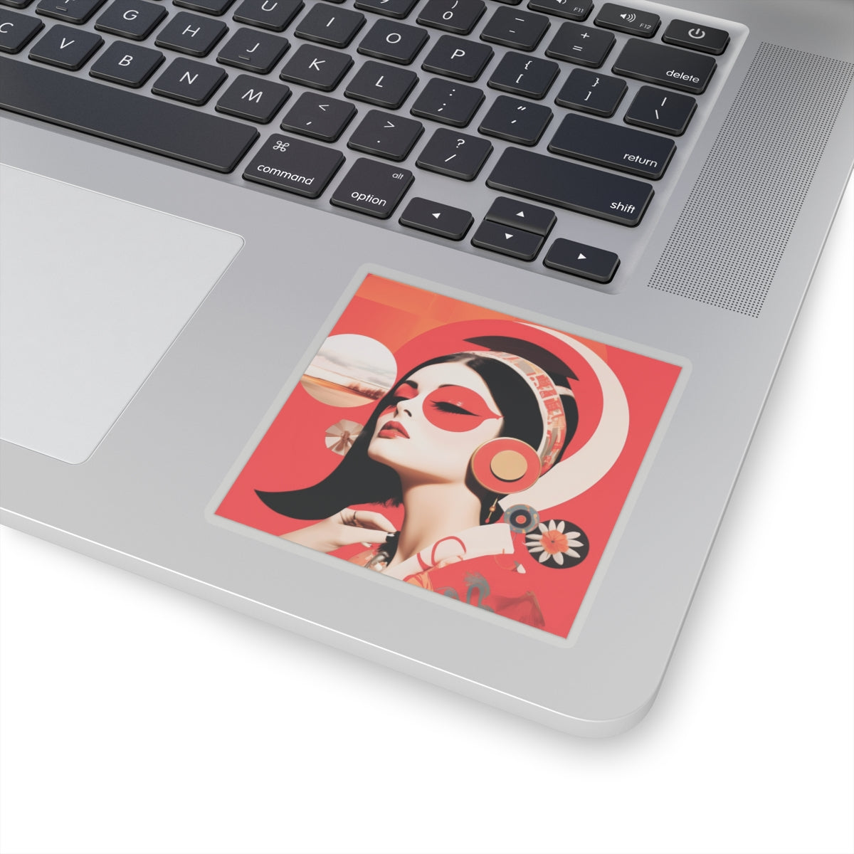 Golden Hour Babe Kiss-Cut Stickers