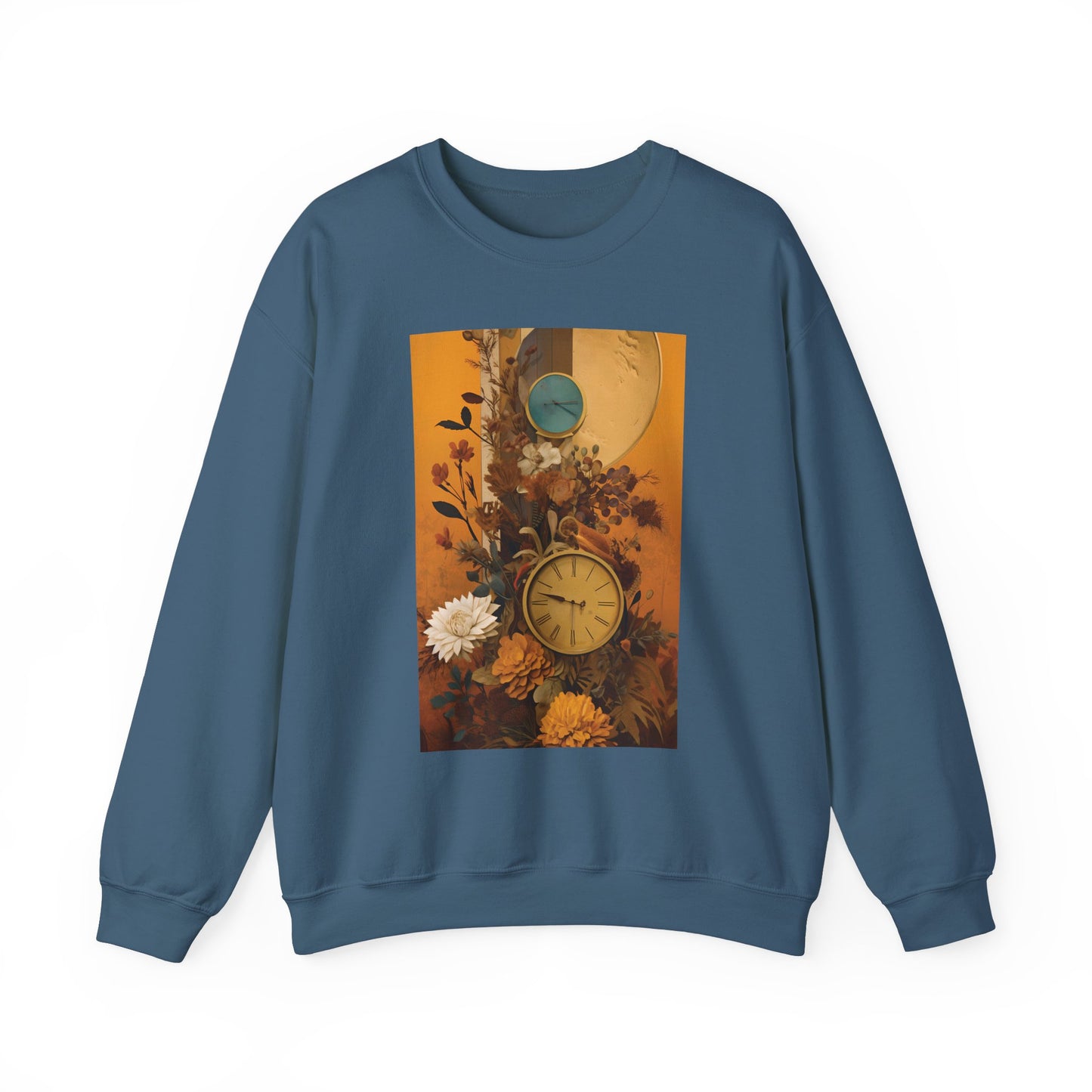 People, Time & Style: A Retro Journey Unisex Heavy Blend™ Crewneck Sweatshirt