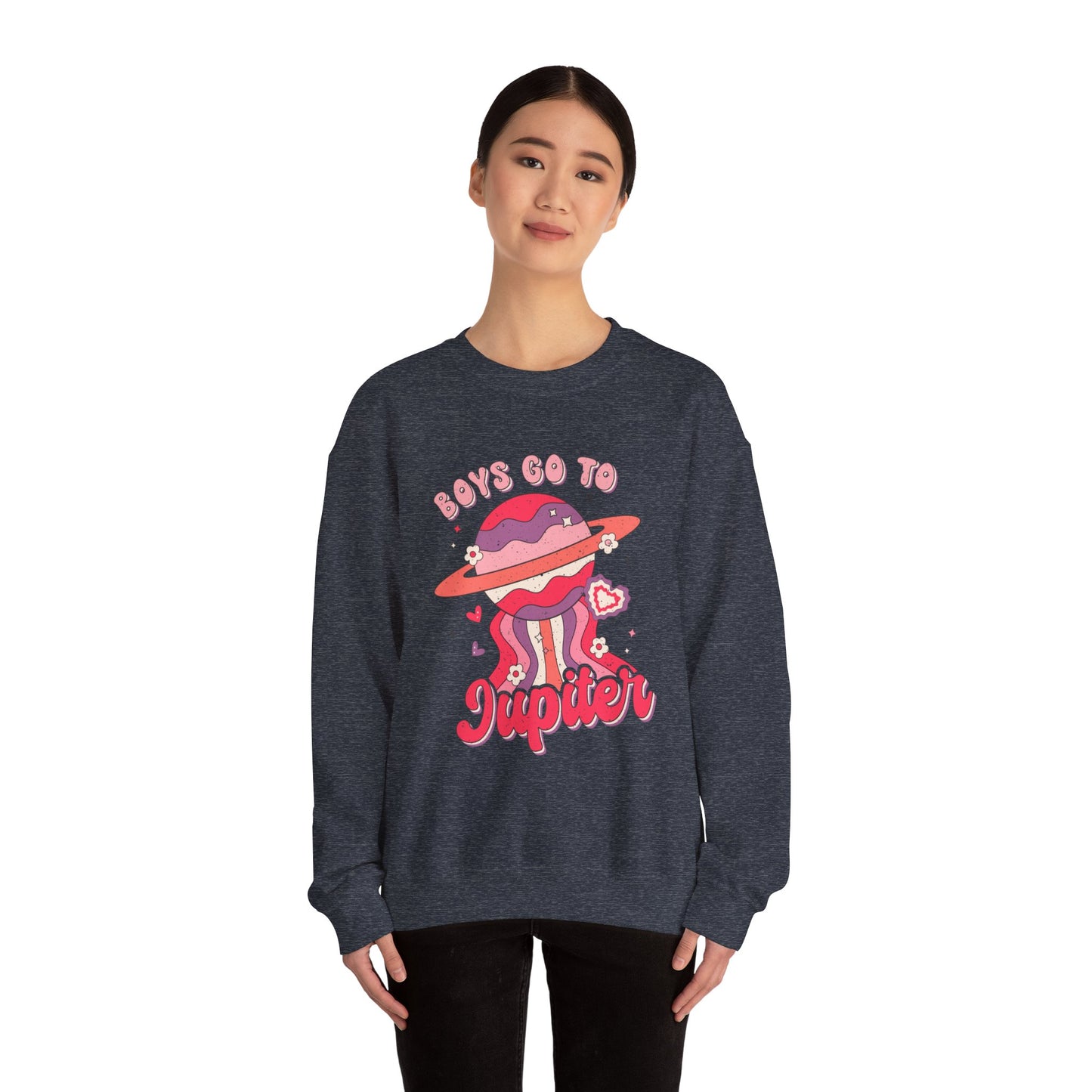 Boys Go To Jupiter Unisex Heavy Blend™ Crewneck Sweatshirt