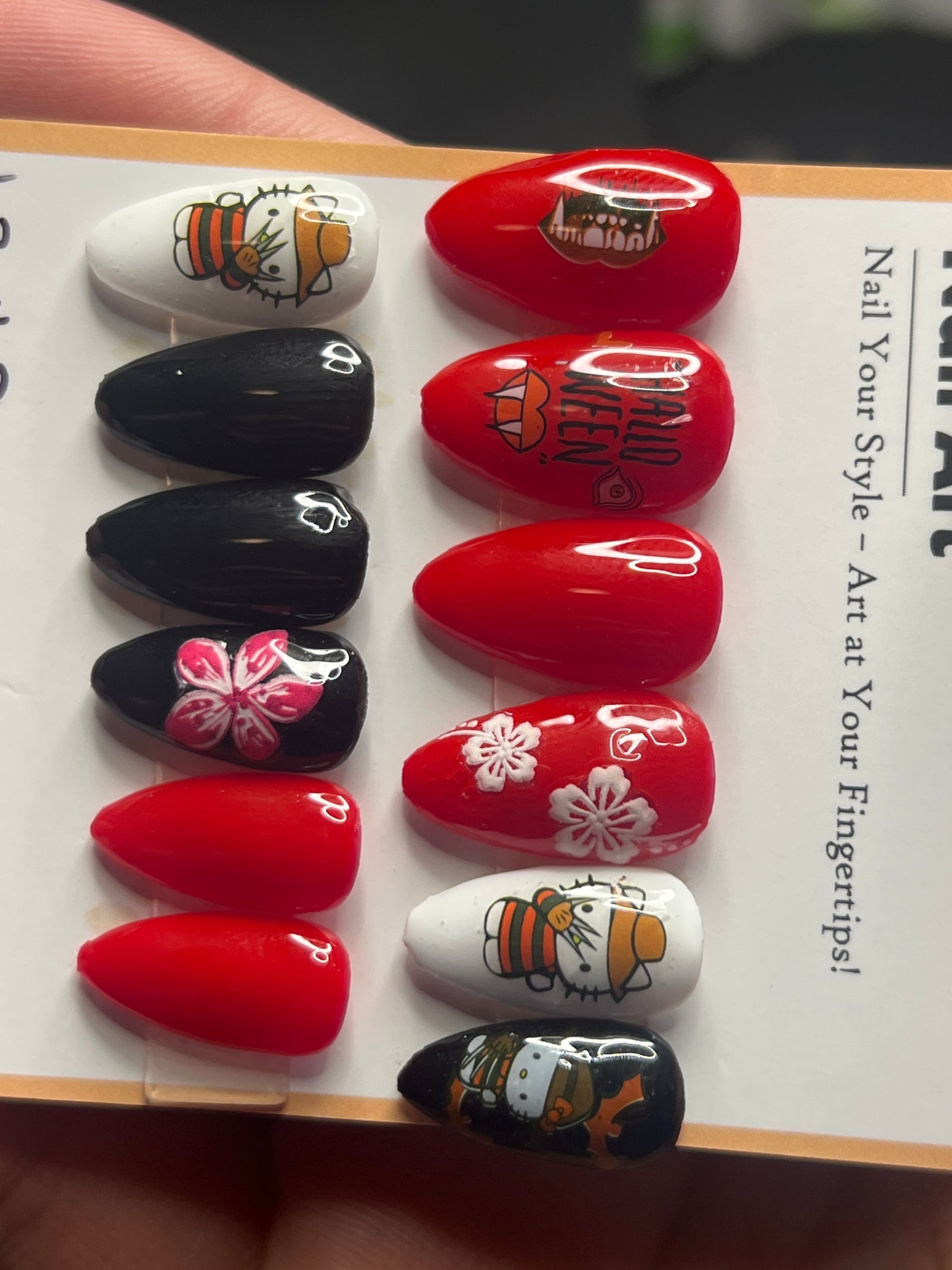 Elm Street's last brat. Short Almond