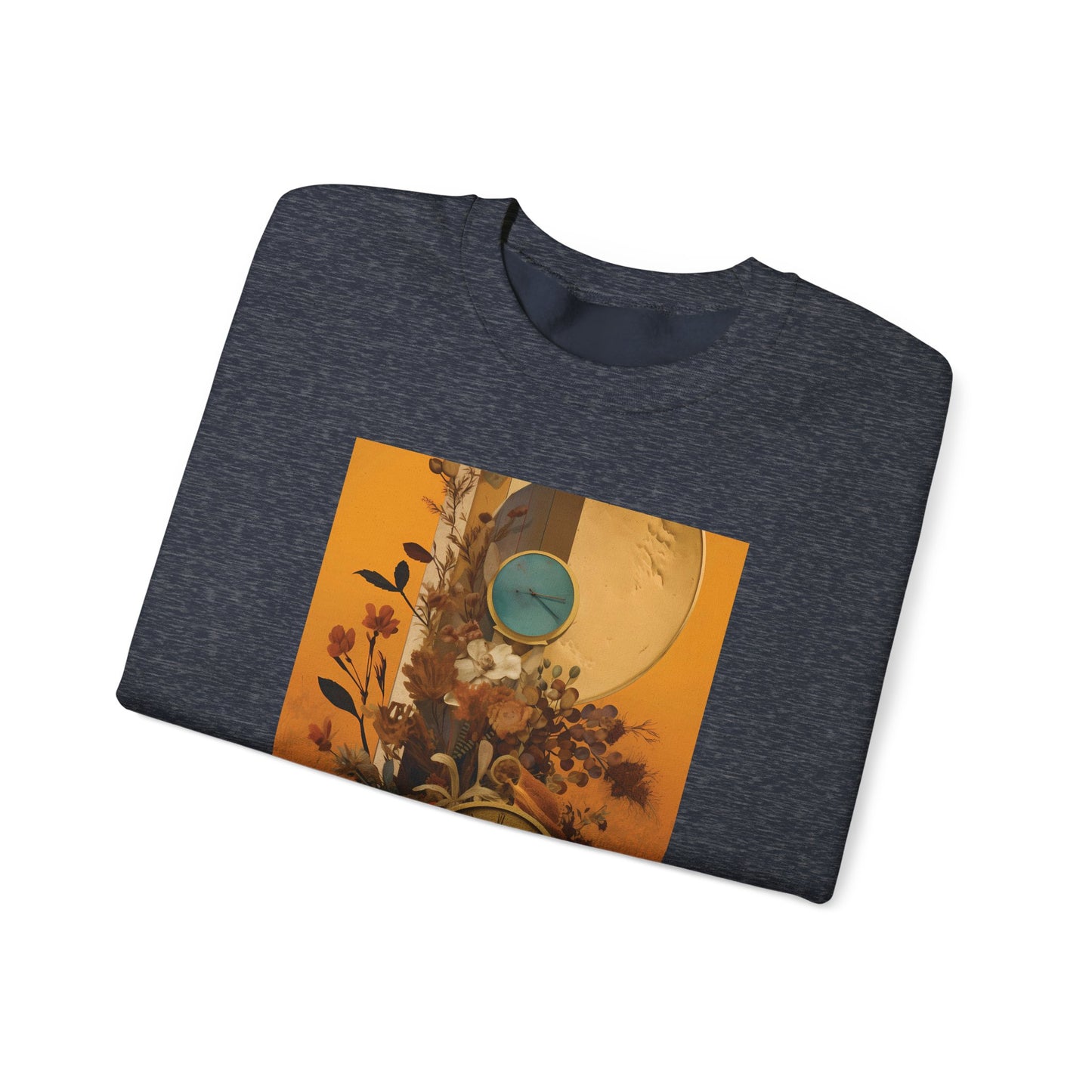People, Time & Style: A Retro Journey Unisex Heavy Blend™ Crewneck Sweatshirt