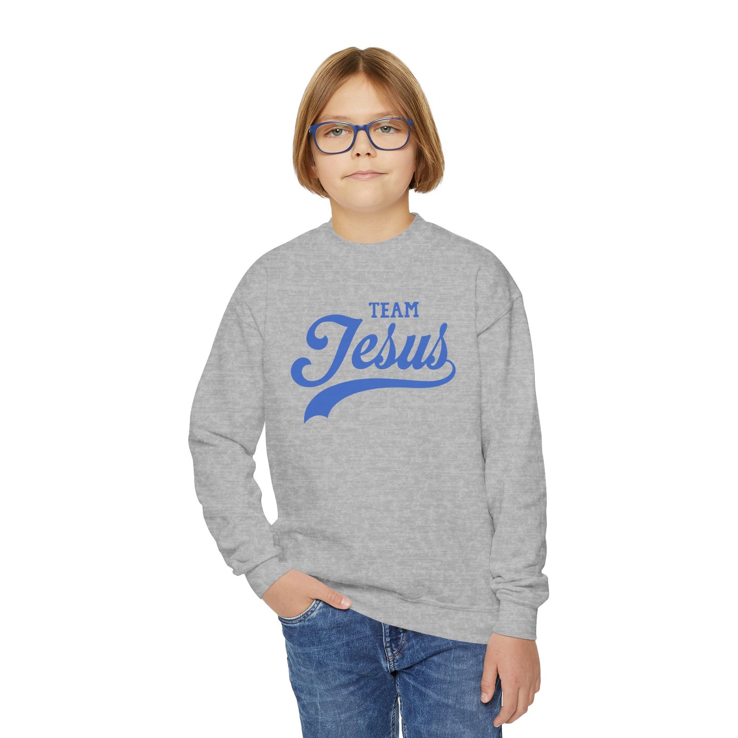Team Jesus Youth Crewneck Sweatshirt