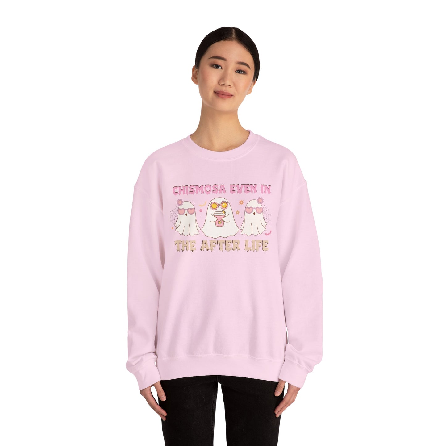 Chismosa In The After Life Unisex Heavy Blend™ Crewneck Sweatshirt