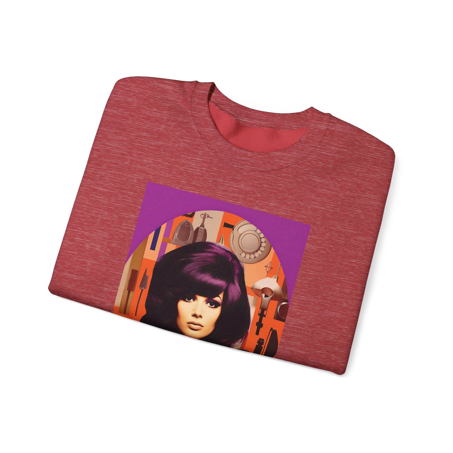 Purple Hue Unisex Heavy Blend™ Crewneck Sweatshirt