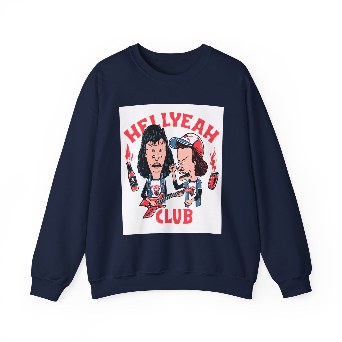 Hell Yeah Club Unisex Heavy Blend™ Crewneck Sweatshirt