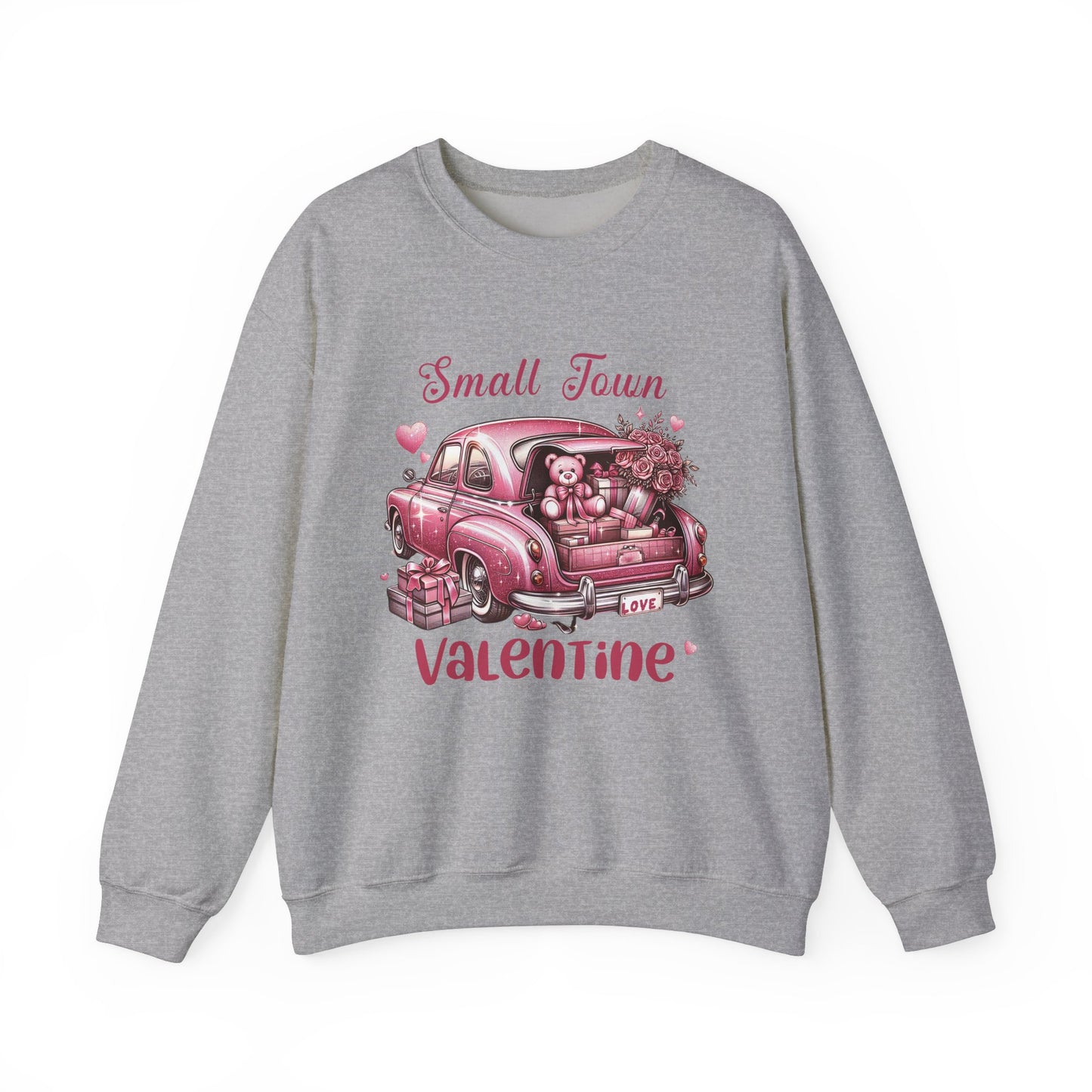 Small Town Valentine Unisex Heavy Blend™ Crewneck Sweatshirt