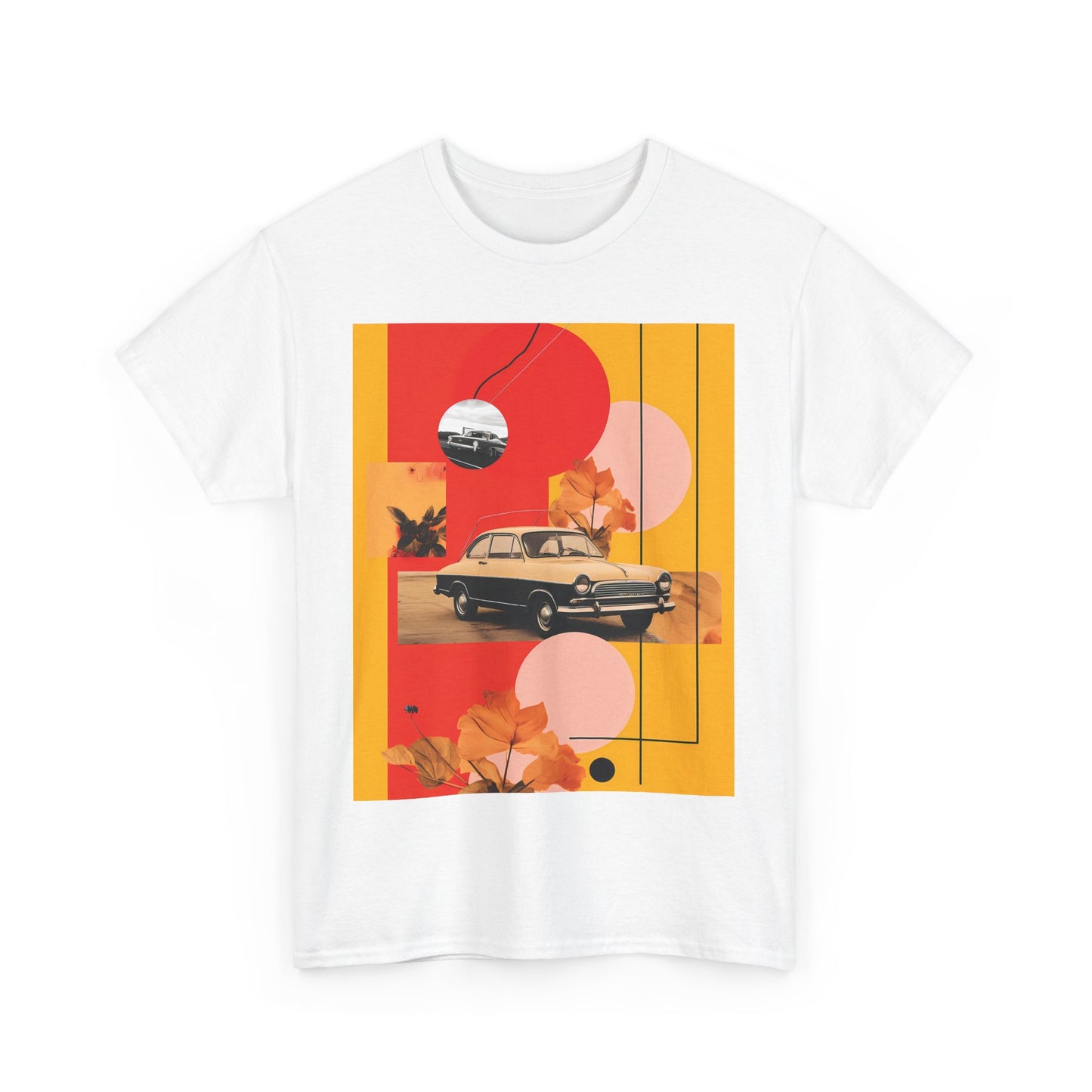 Wanderlust WheelsUnisex Heavy Cotton Tee