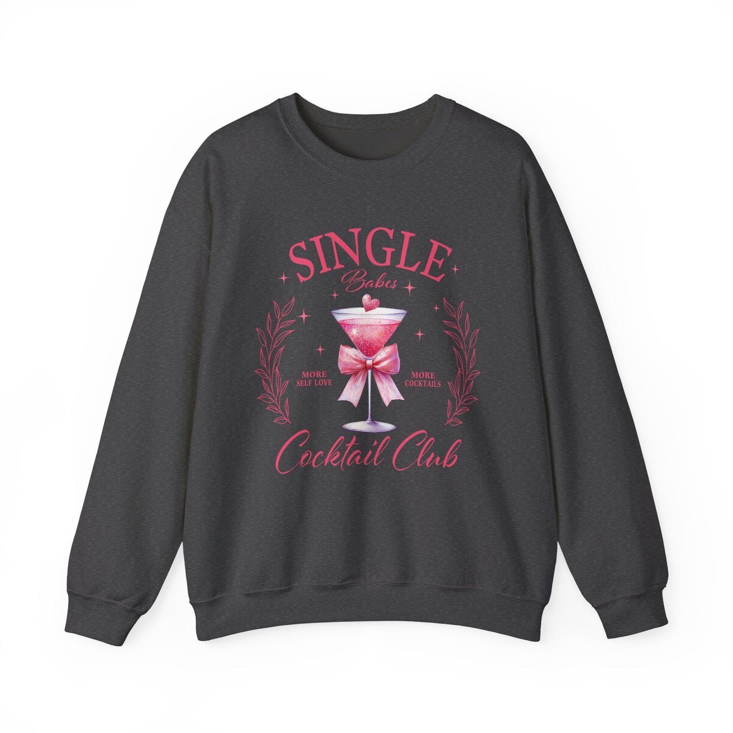 Single Babes Cocktail Club Unisex Heavy Blend™ Crewneck Sweatshirt