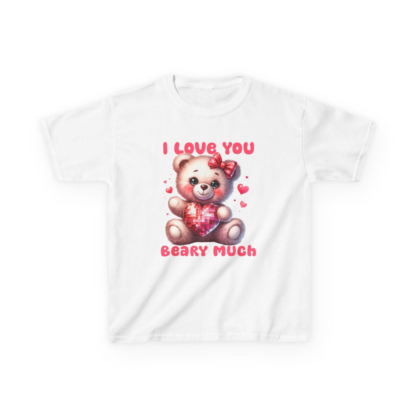 I Love You Beary Much Kids Heavy Cotton™ Tee
