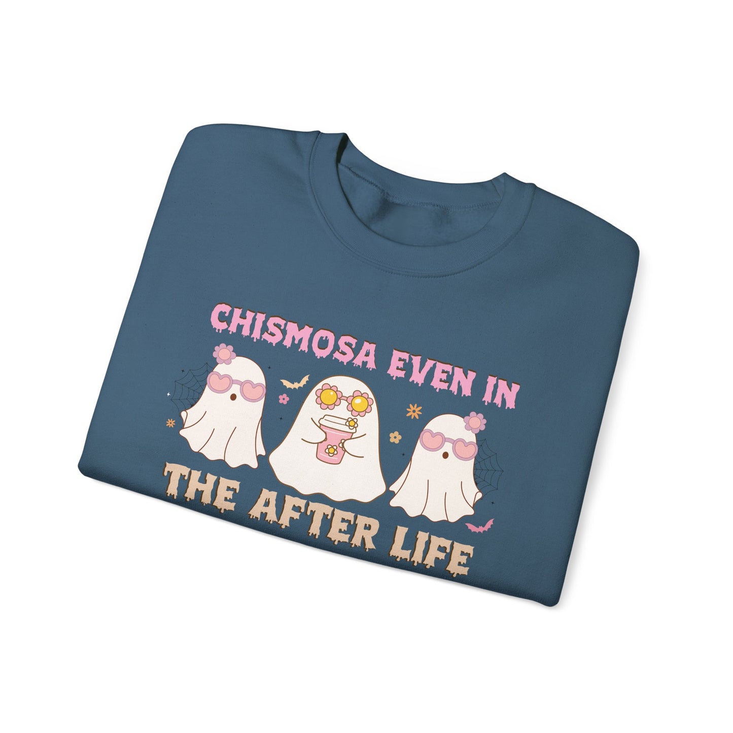 Chismosa In The After Life Unisex Heavy Blend™ Crewneck Sweatshirt