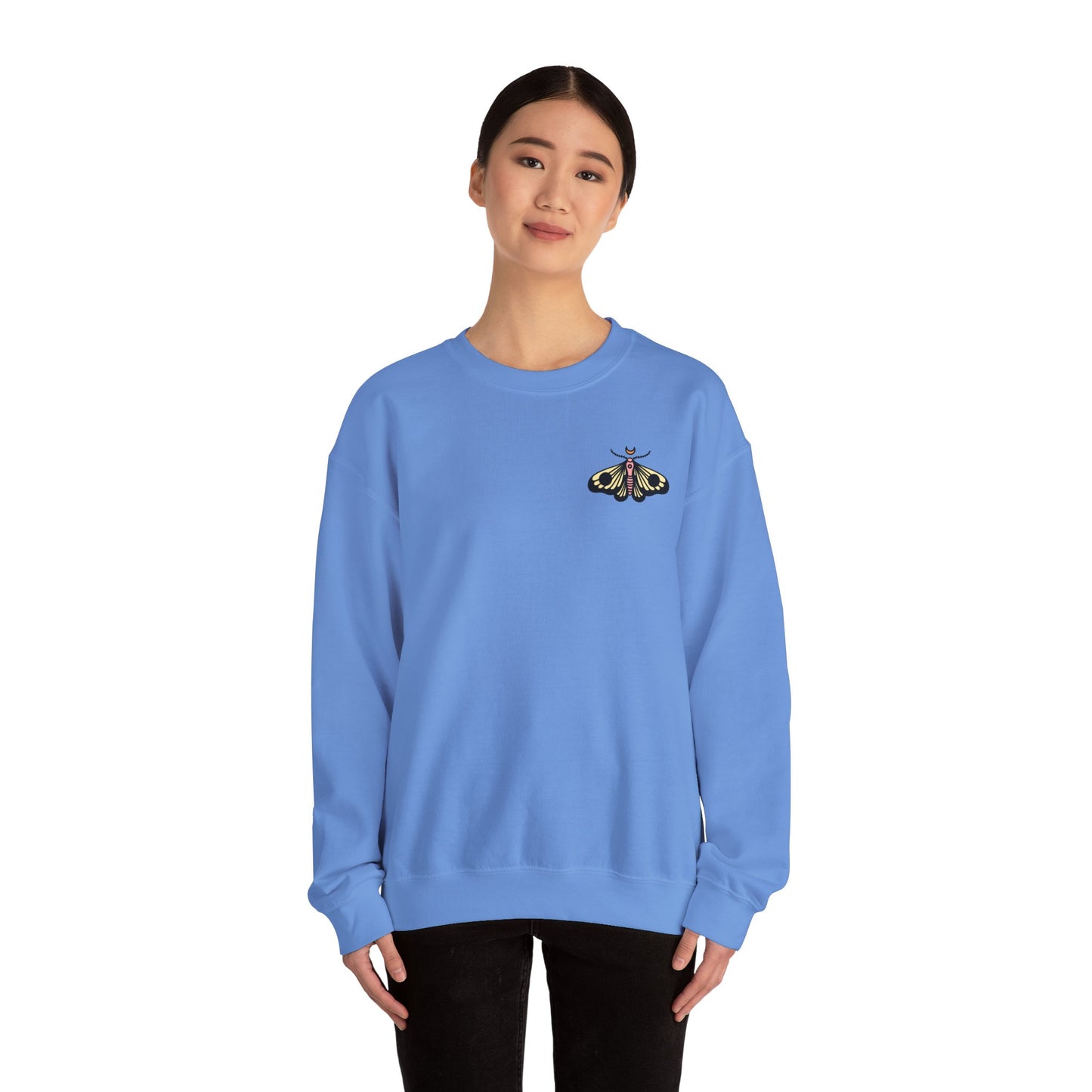 People, Time & Style: A Retro Journey Unisex Heavy Blend™ Crewneck Sweatshirt
