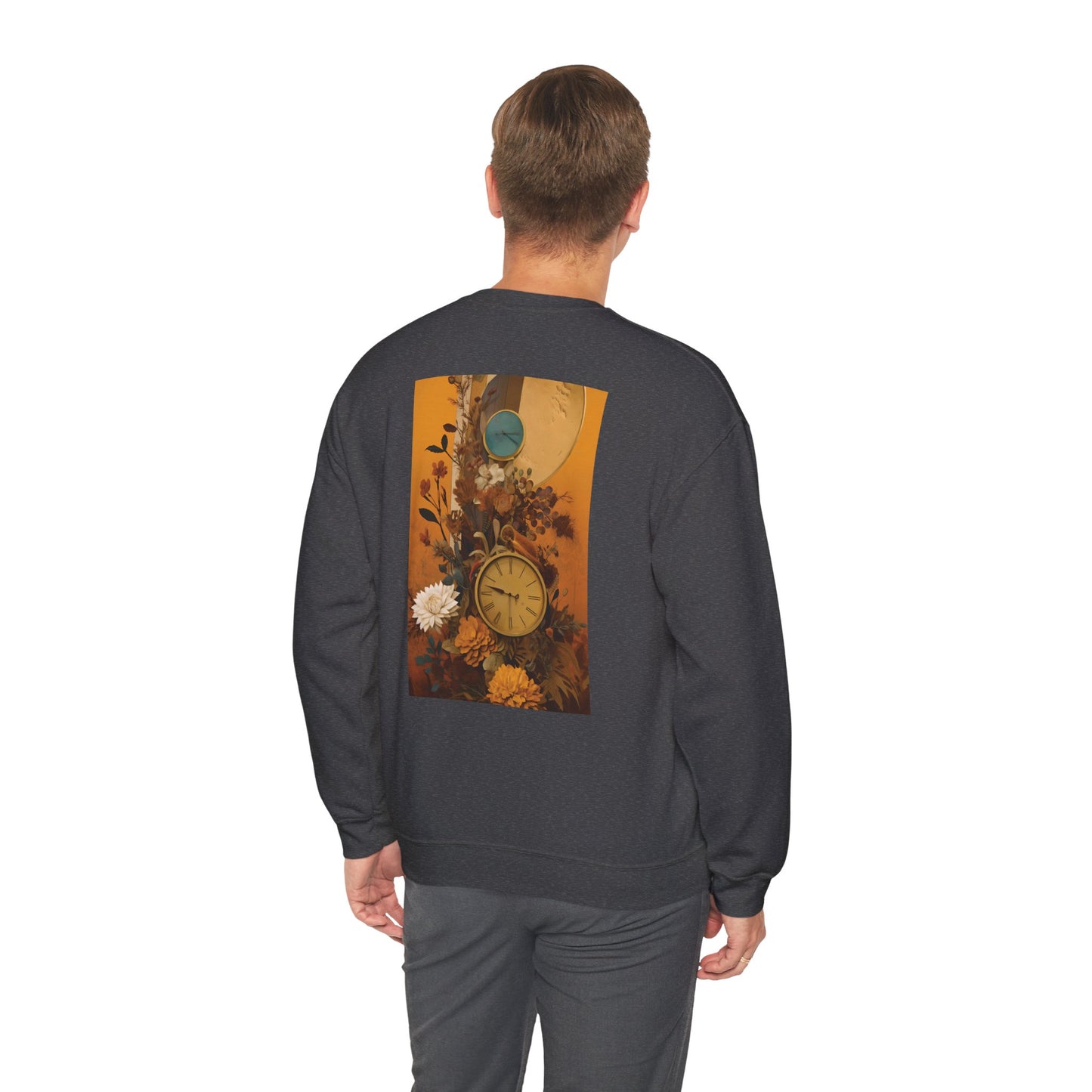 People, Time & Style: A Retro Journey Unisex Heavy Blend™ Crewneck Sweatshirt