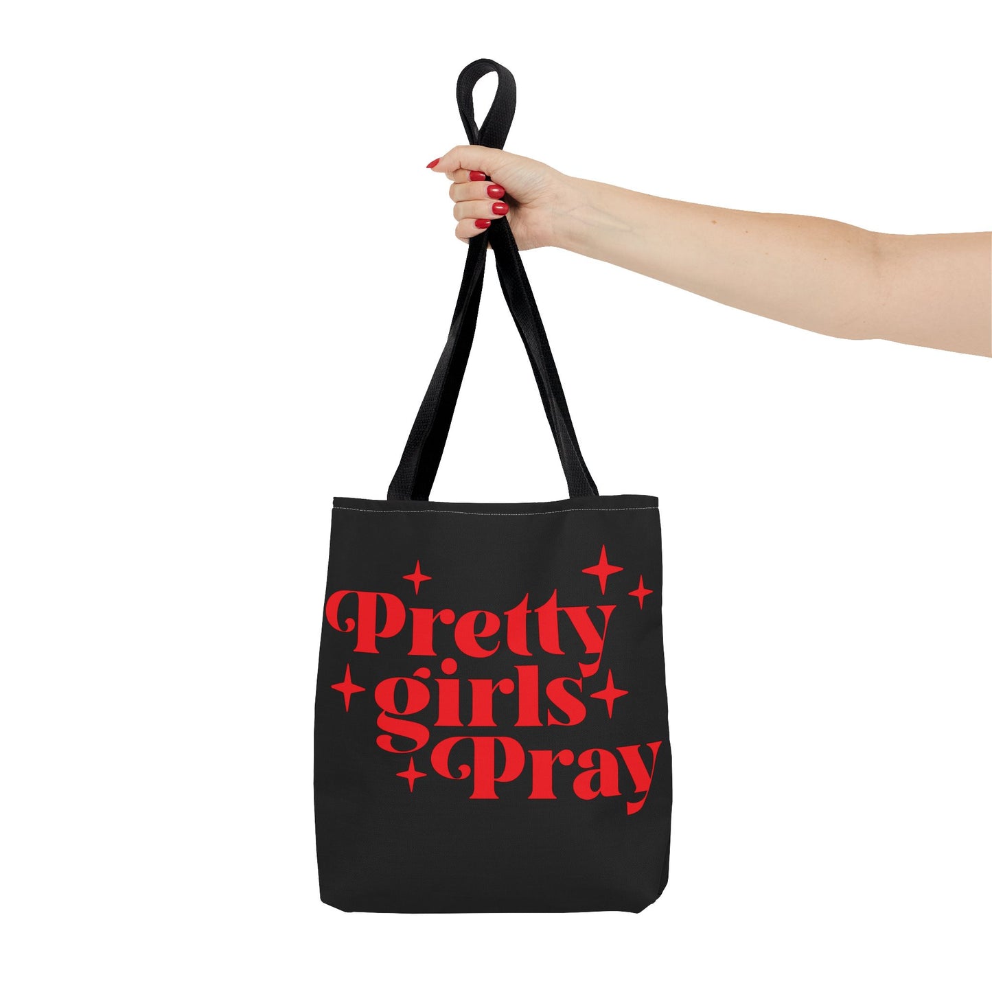 Pretty girls Pray Tote Bag