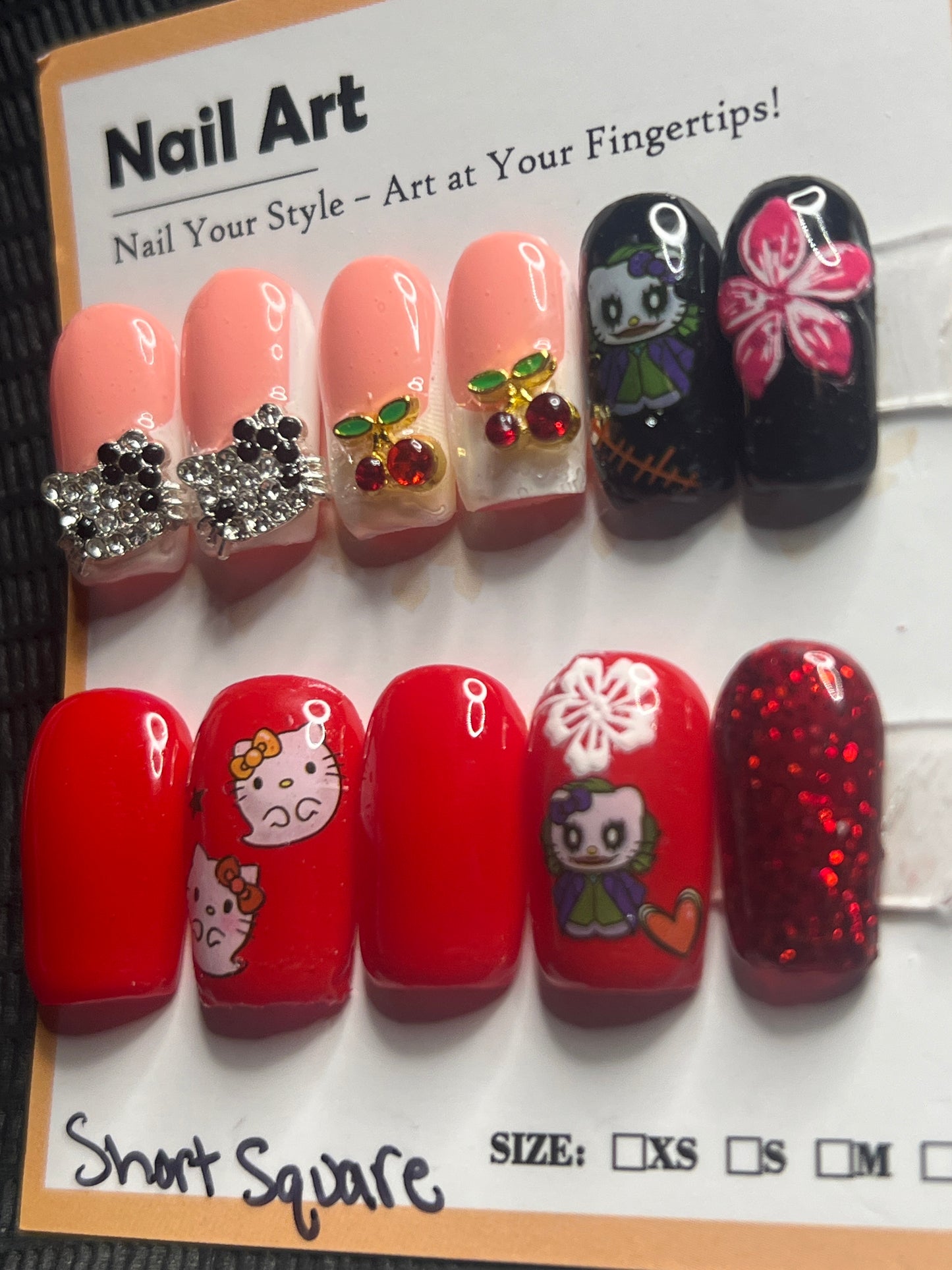 Ghostly Hello: Short Square