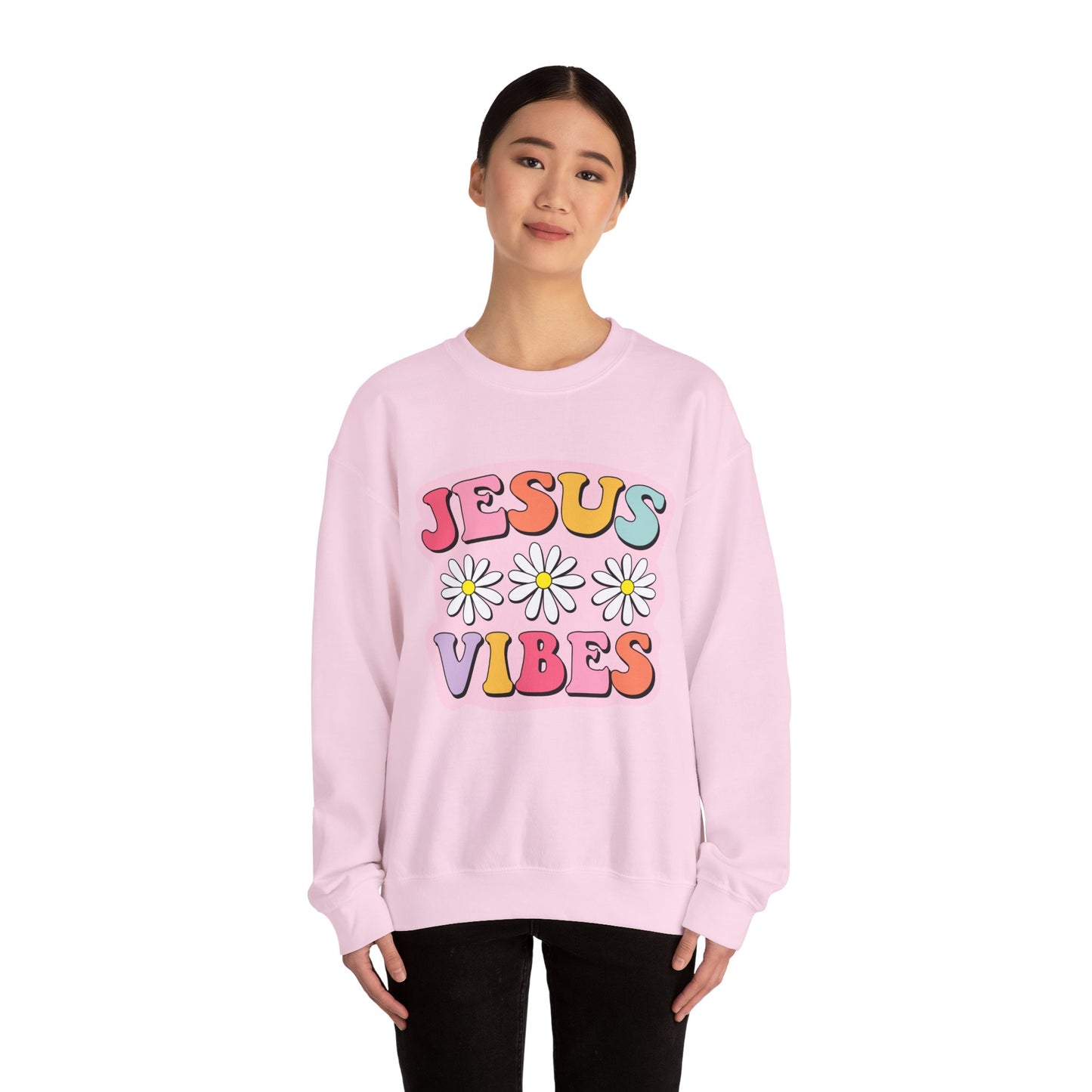 Jesus Vibes Unisex Heavy Blend™ Crewneck Sweatshirt