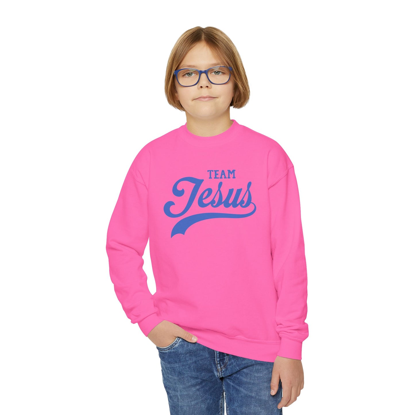 Team Jesus Youth Crewneck Sweatshirt