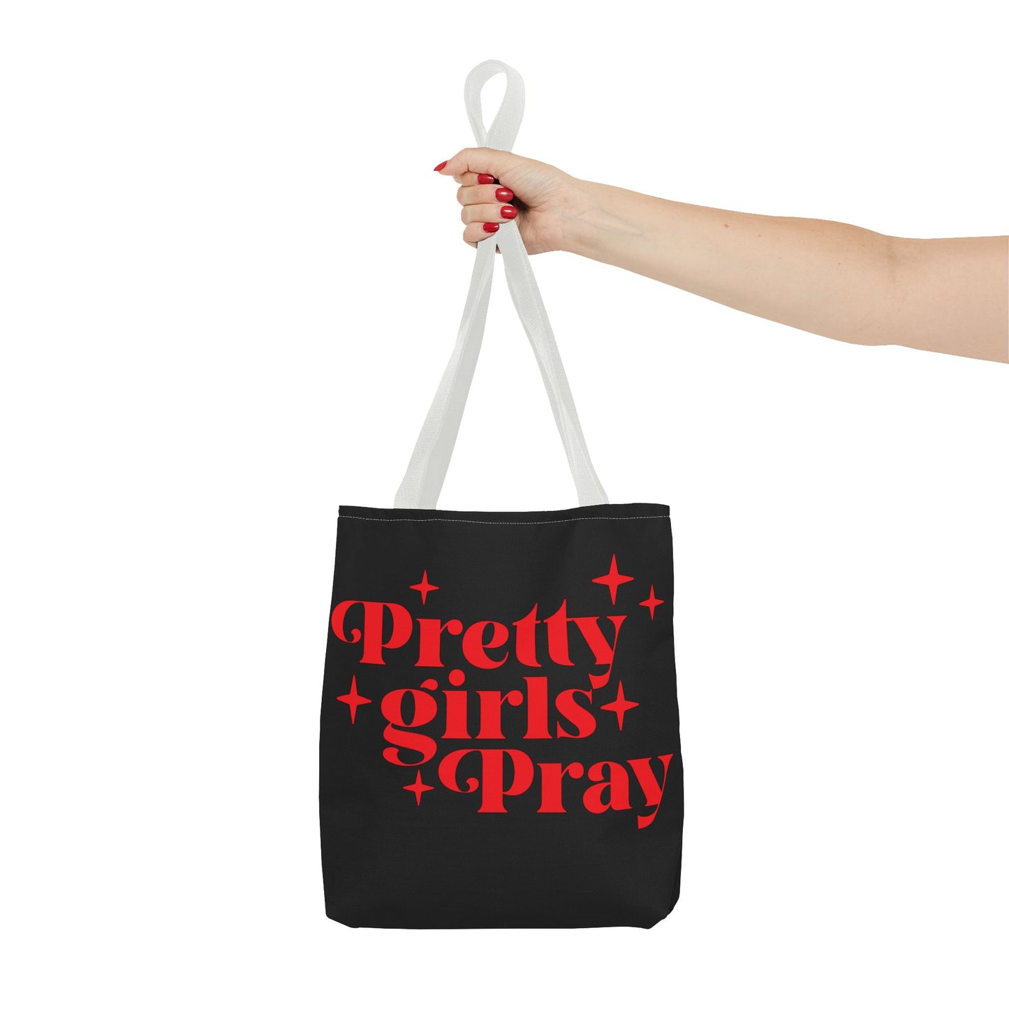 Pretty girls Pray Tote Bag