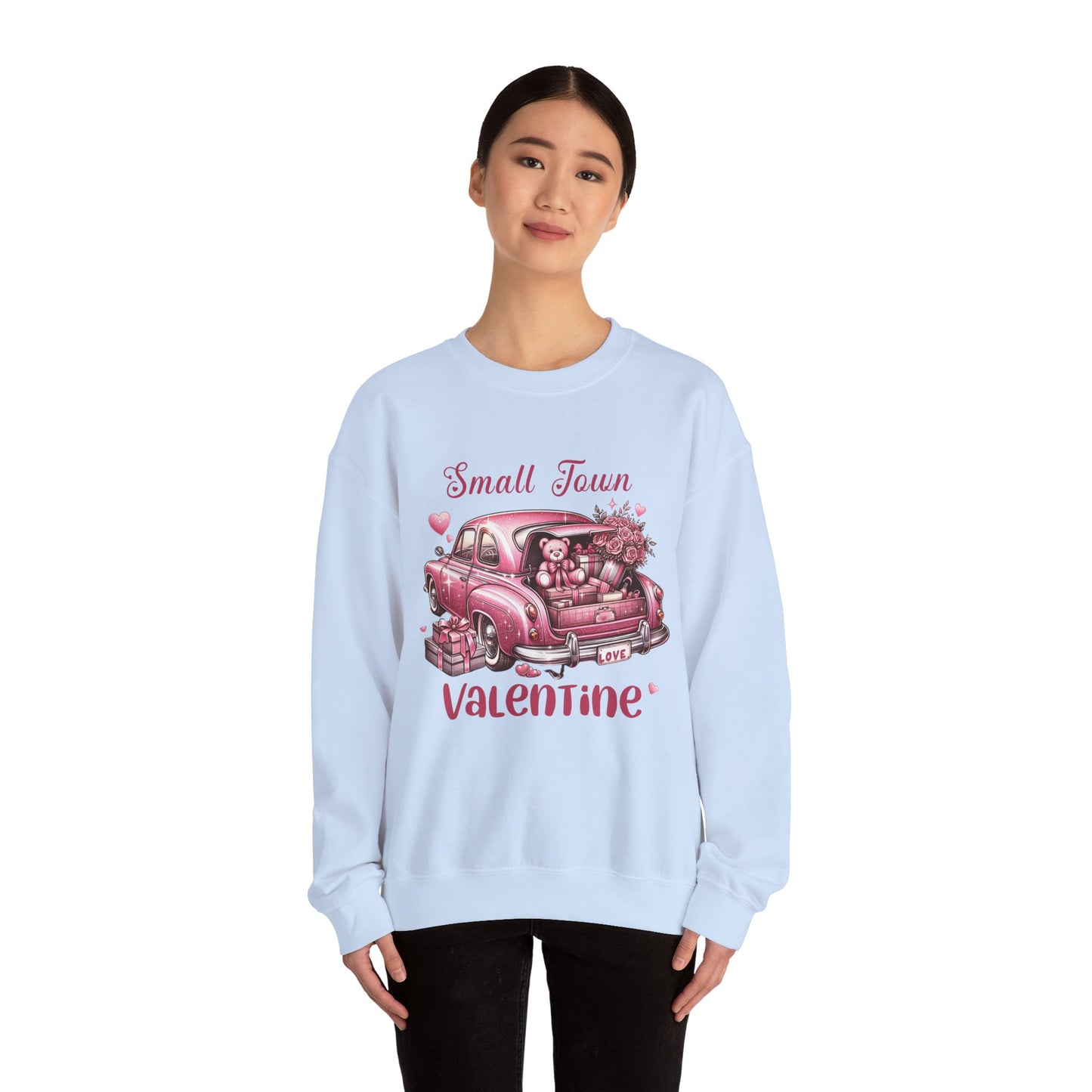 Small Town Valentine Unisex Heavy Blend™ Crewneck Sweatshirt