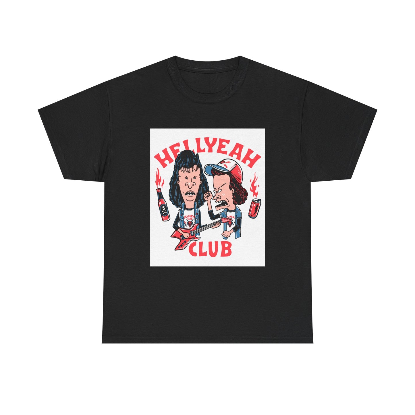 Hell Yeah Club Unisex Heavy Cotton Tee - HellYeah Club Design