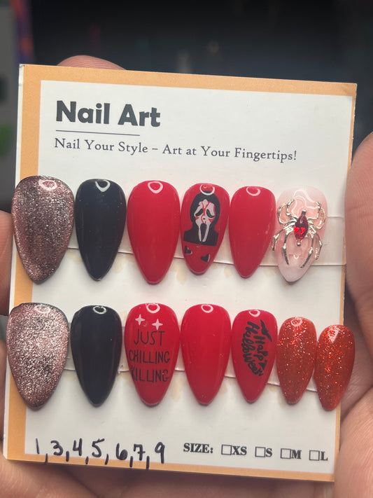 Happy Halloween. Short Almond