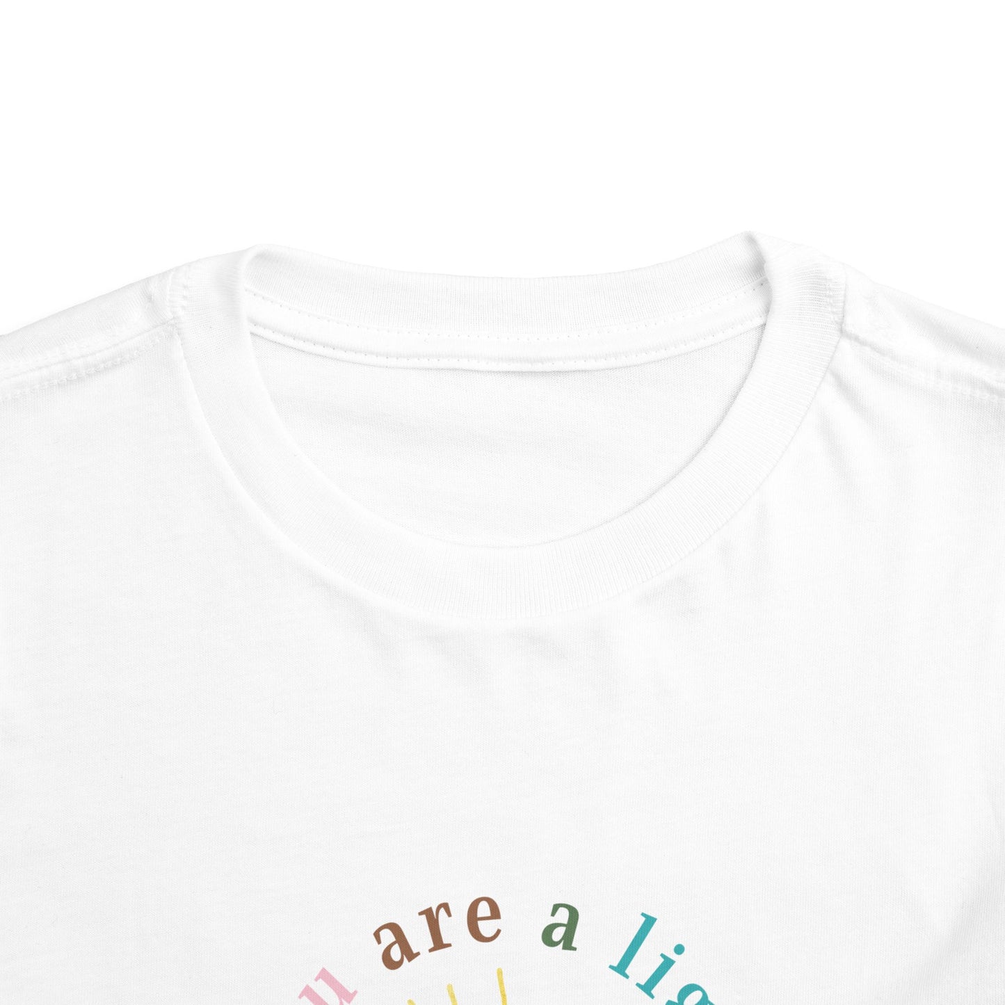 You Are A Light To The World Toddler Short Sleeve Tee
