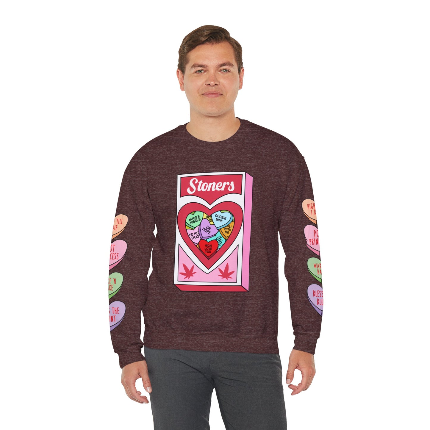 SweetHearts Stoner Unisex Heavy Blend™ Crewneck Sweatshirt