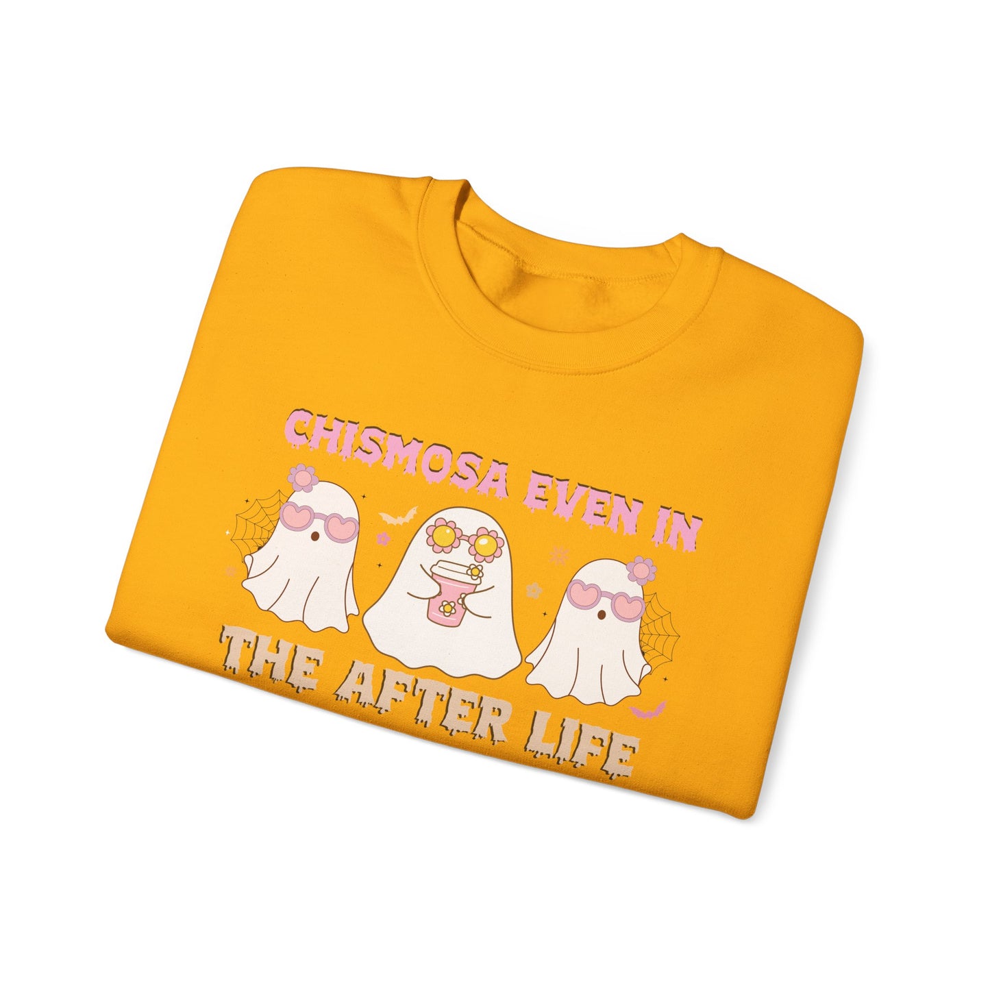 Chismosa In The After Life Unisex Heavy Blend™ Crewneck Sweatshirt