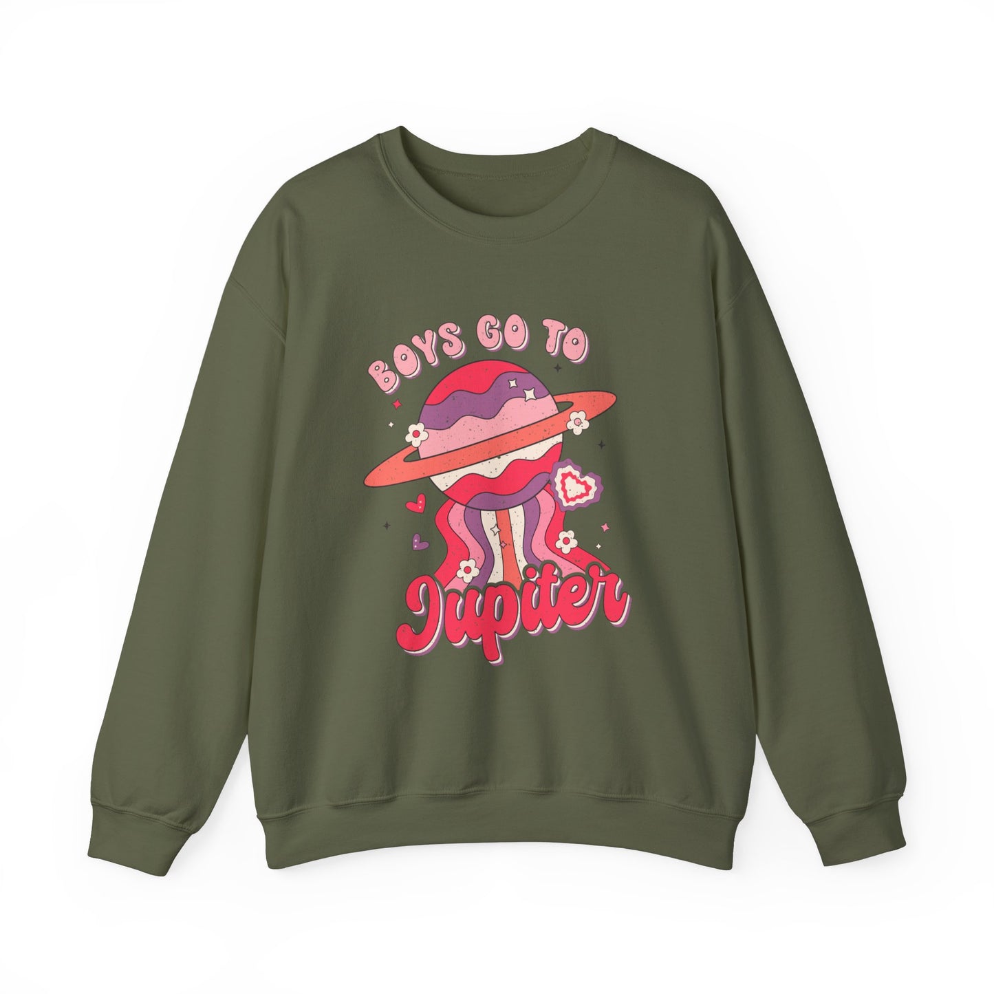 Boys Go To Jupiter Unisex Heavy Blend™ Crewneck Sweatshirt