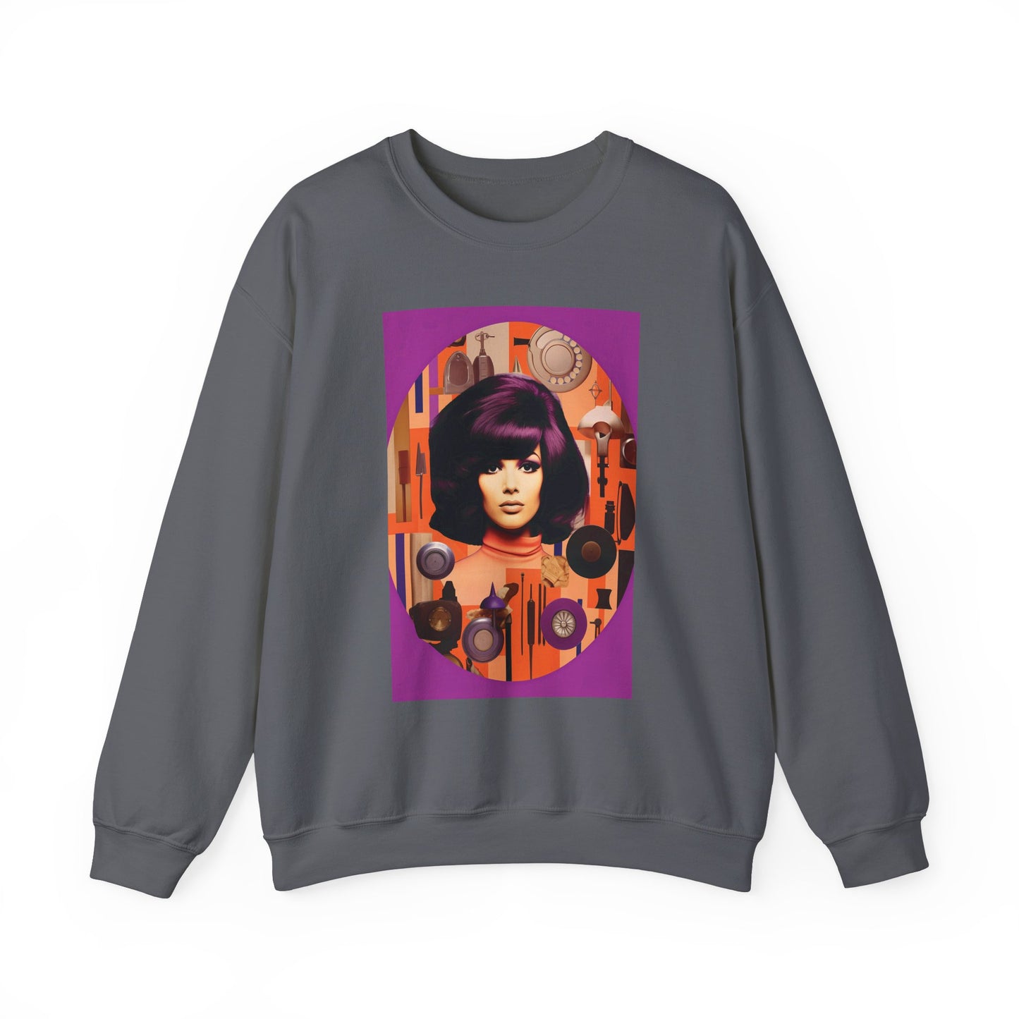 Purple Hue Unisex Heavy Blend™ Crewneck Sweatshirt