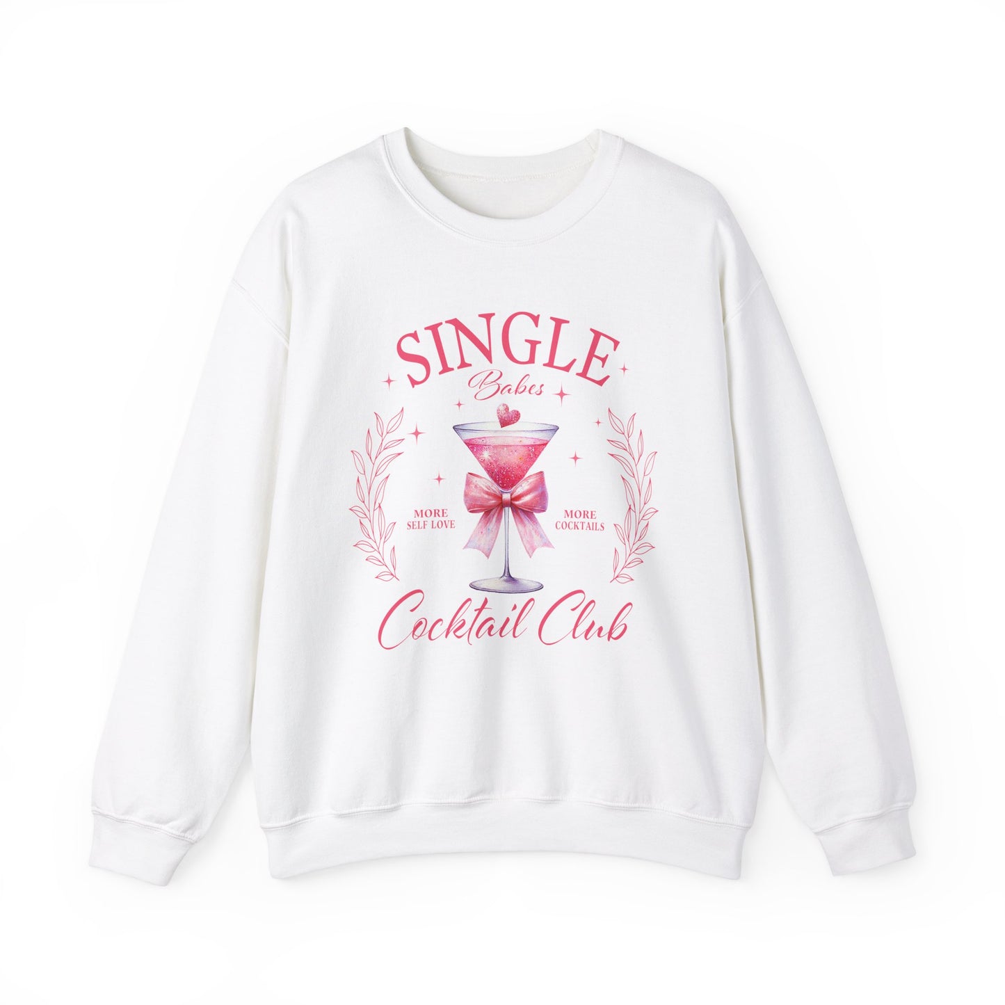 Single Babes Cocktail Club Unisex Heavy Blend™ Crewneck Sweatshirt