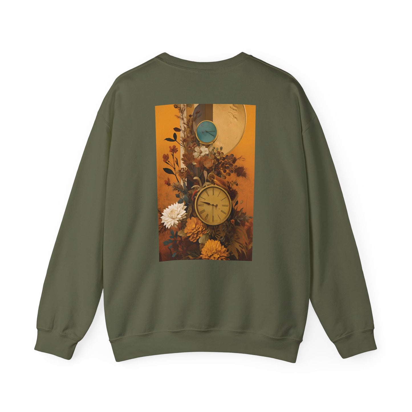 People, Time & Style: A Retro Journey Unisex Heavy Blend™ Crewneck Sweatshirt