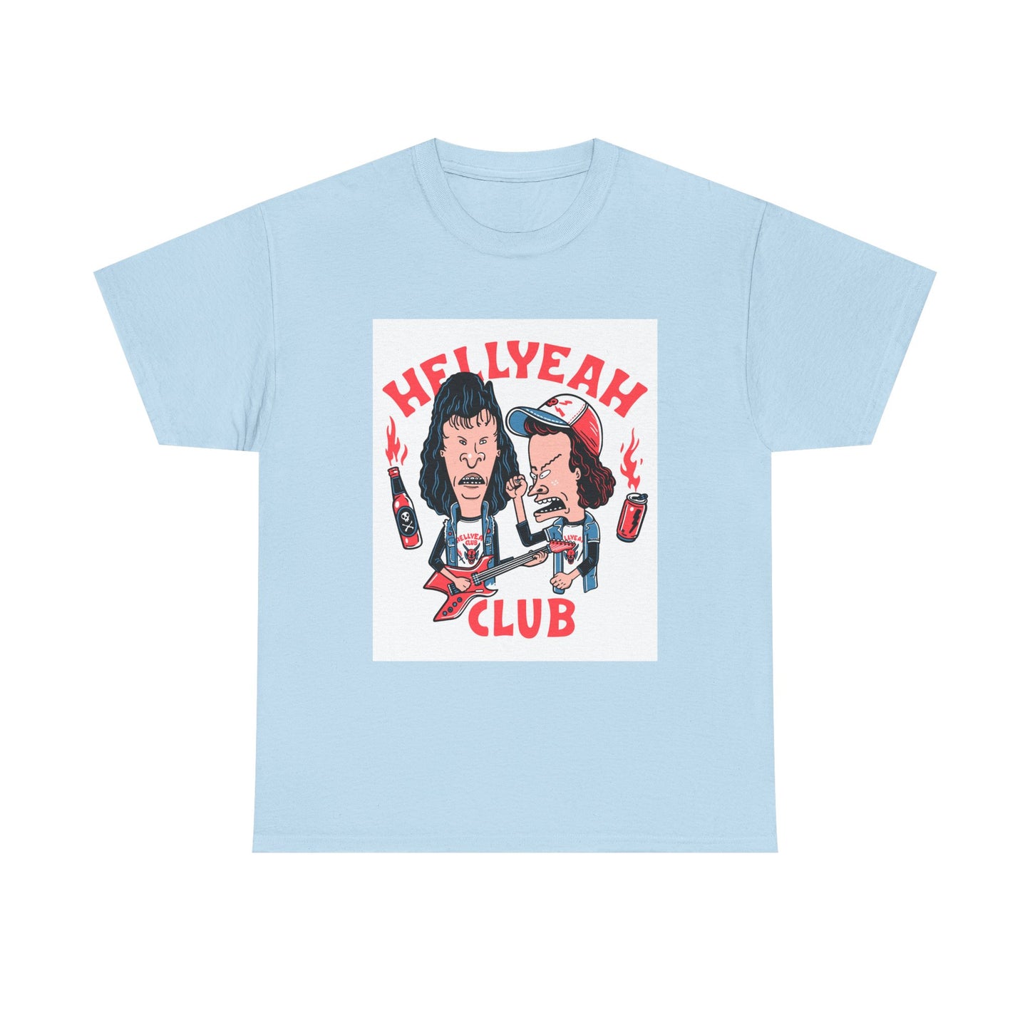 Hell Yeah Club Unisex Heavy Cotton Tee - HellYeah Club Design