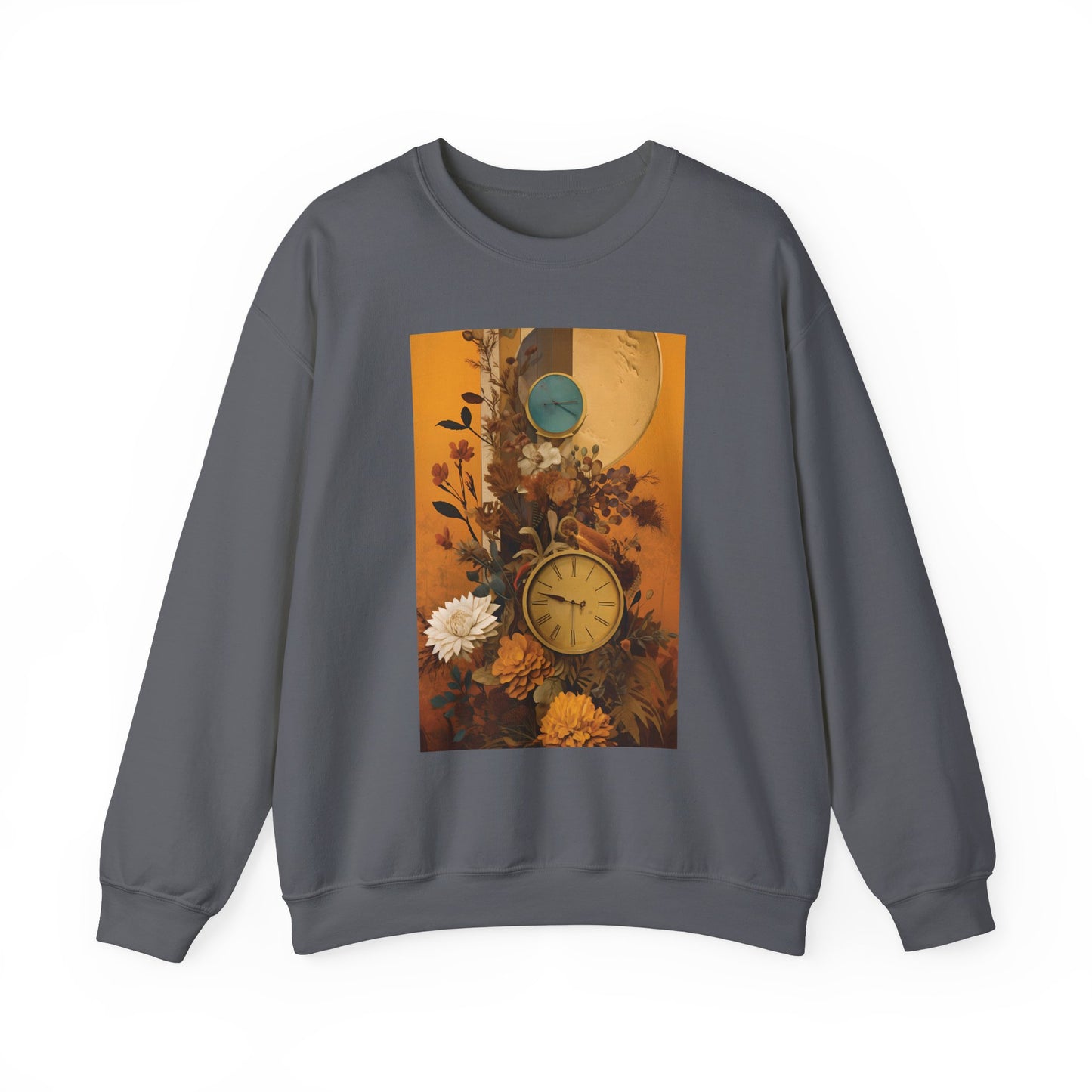People, Time & Style: A Retro Journey Unisex Heavy Blend™ Crewneck Sweatshirt