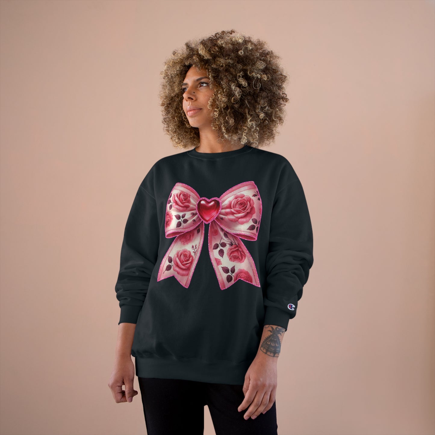 Boujee Big Bow Champion Sweatshirt