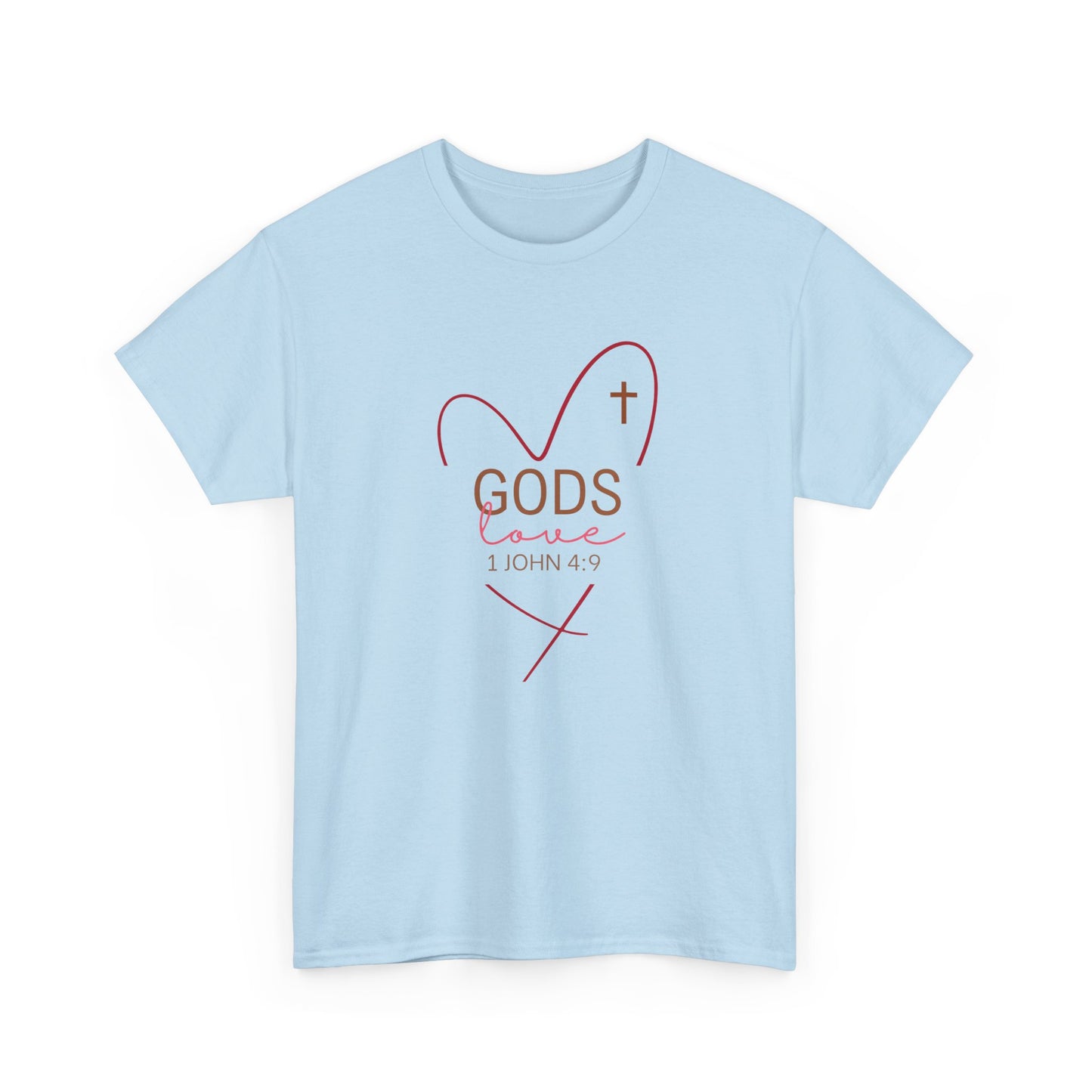 Gods Love Unisex Heavy Cotton Tee