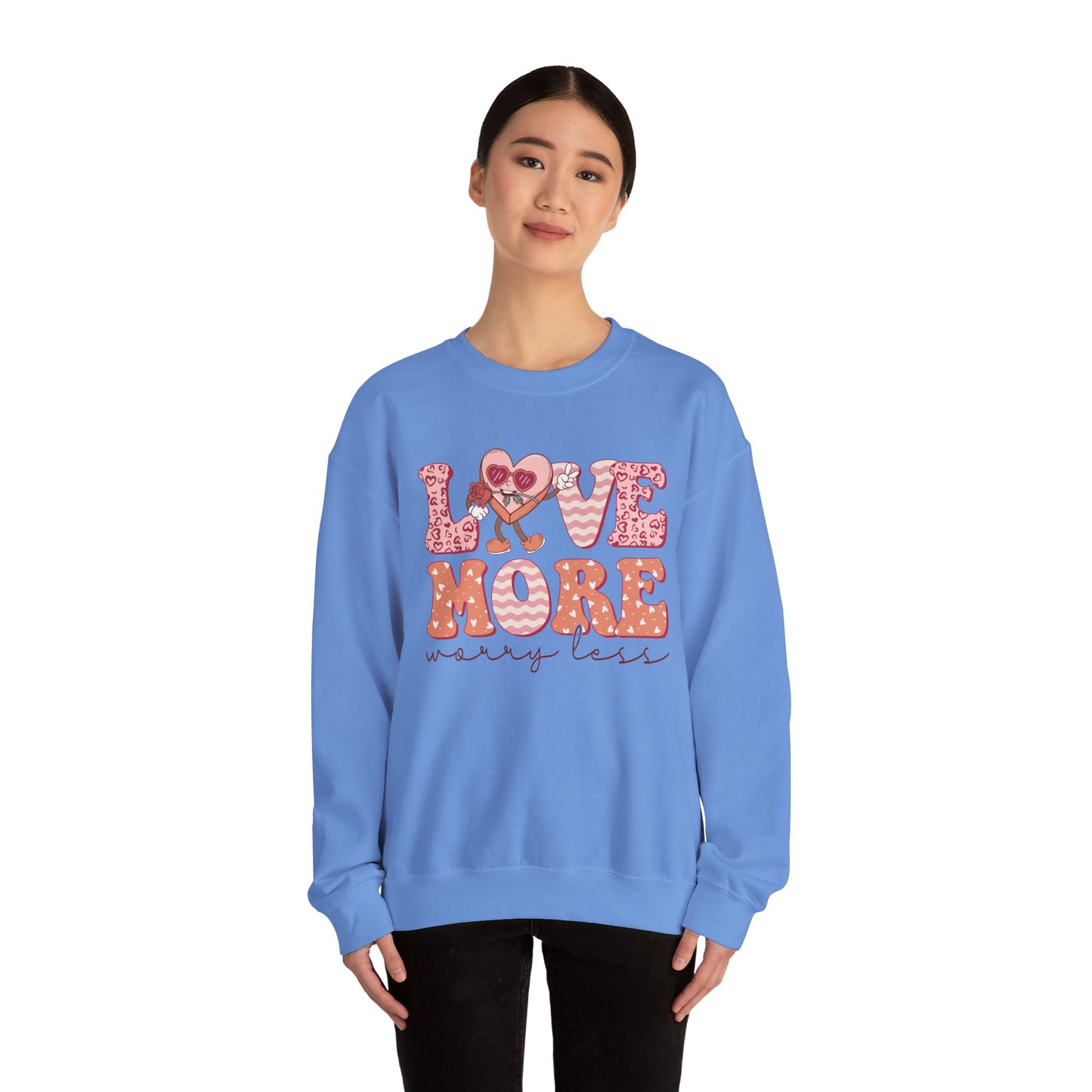 Love More Unisex Heavy Blend™ Crewneck Sweatshirt