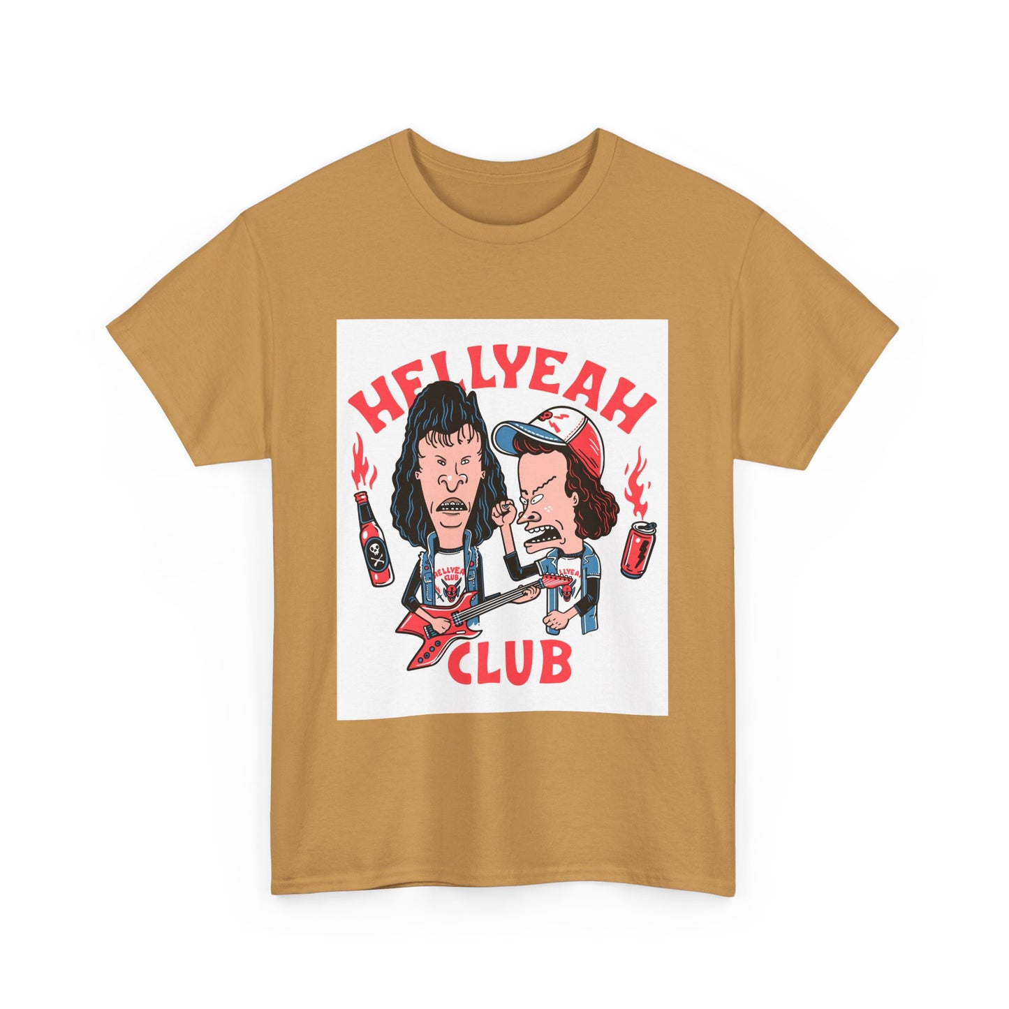 Hell Yeah Club Unisex Heavy Cotton Tee - HellYeah Club Design