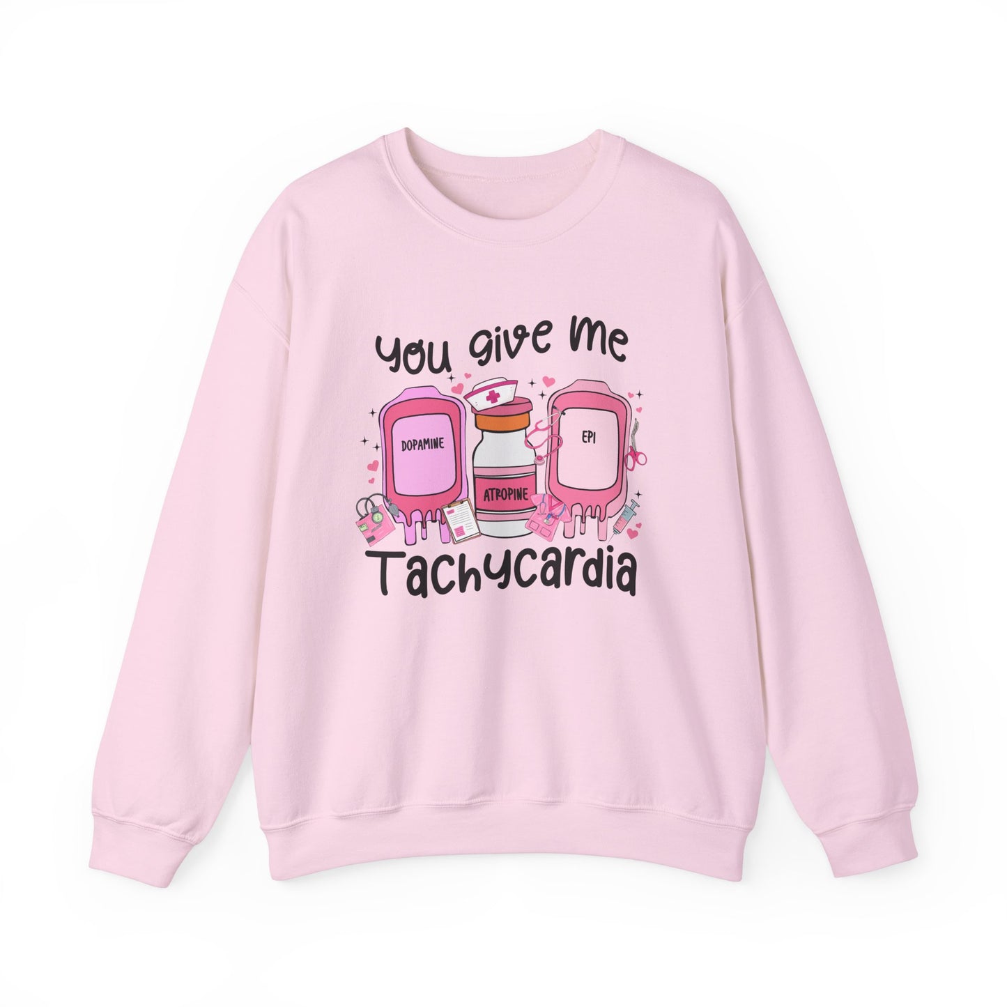 You Give Me Tachycardia Unisex Heavy Blend™ Crewneck Sweatshirt