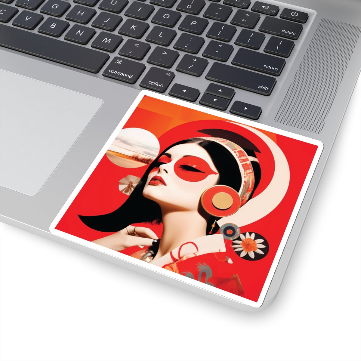 Golden Hour Babe Kiss-Cut Stickers