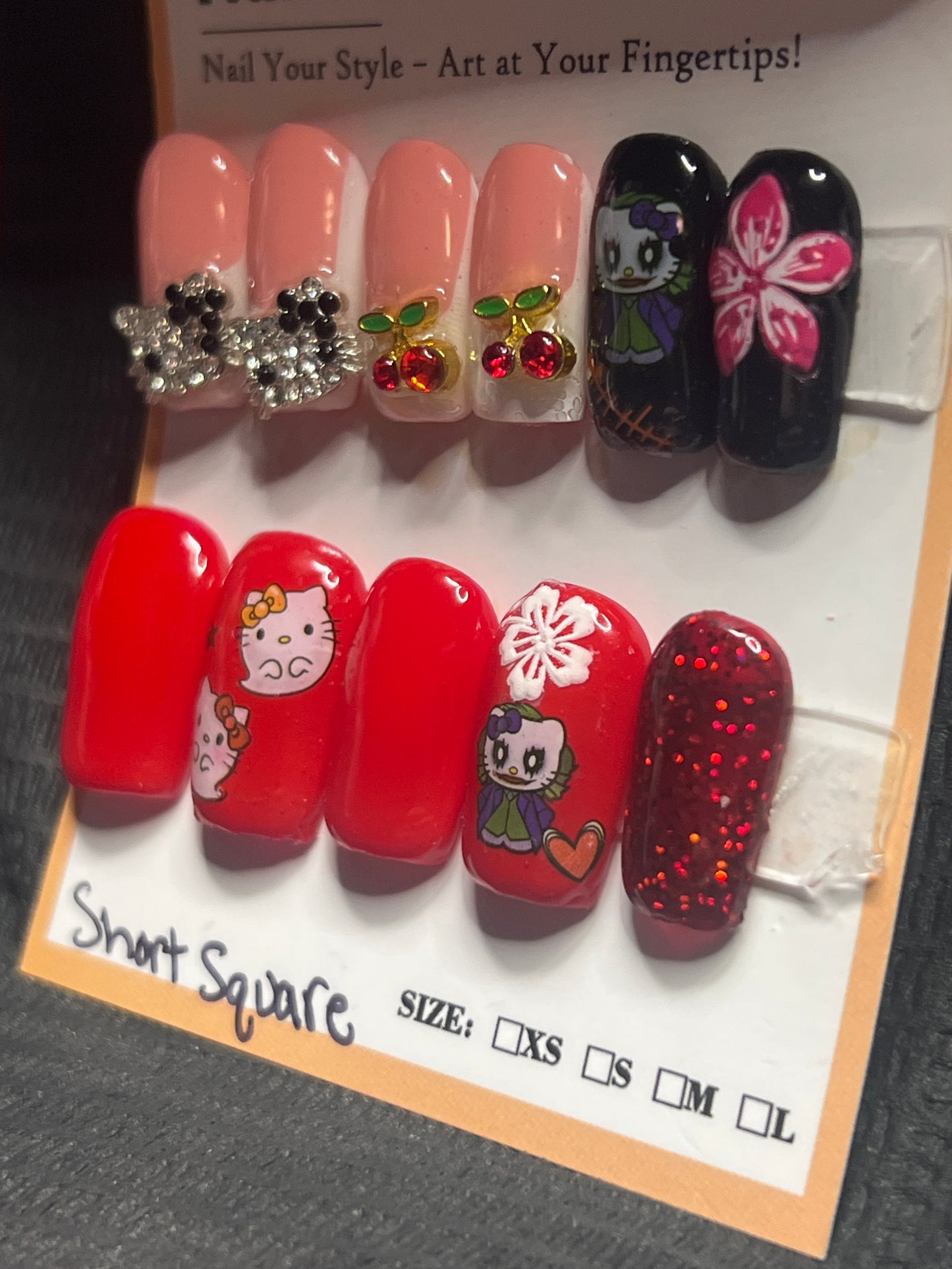 Ghostly Hello: Short Square