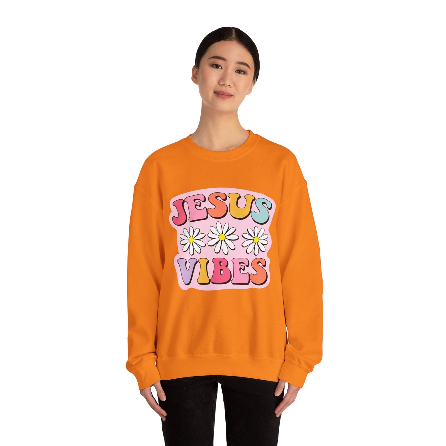 Jesus Vibes Unisex Heavy Blend™ Crewneck Sweatshirt