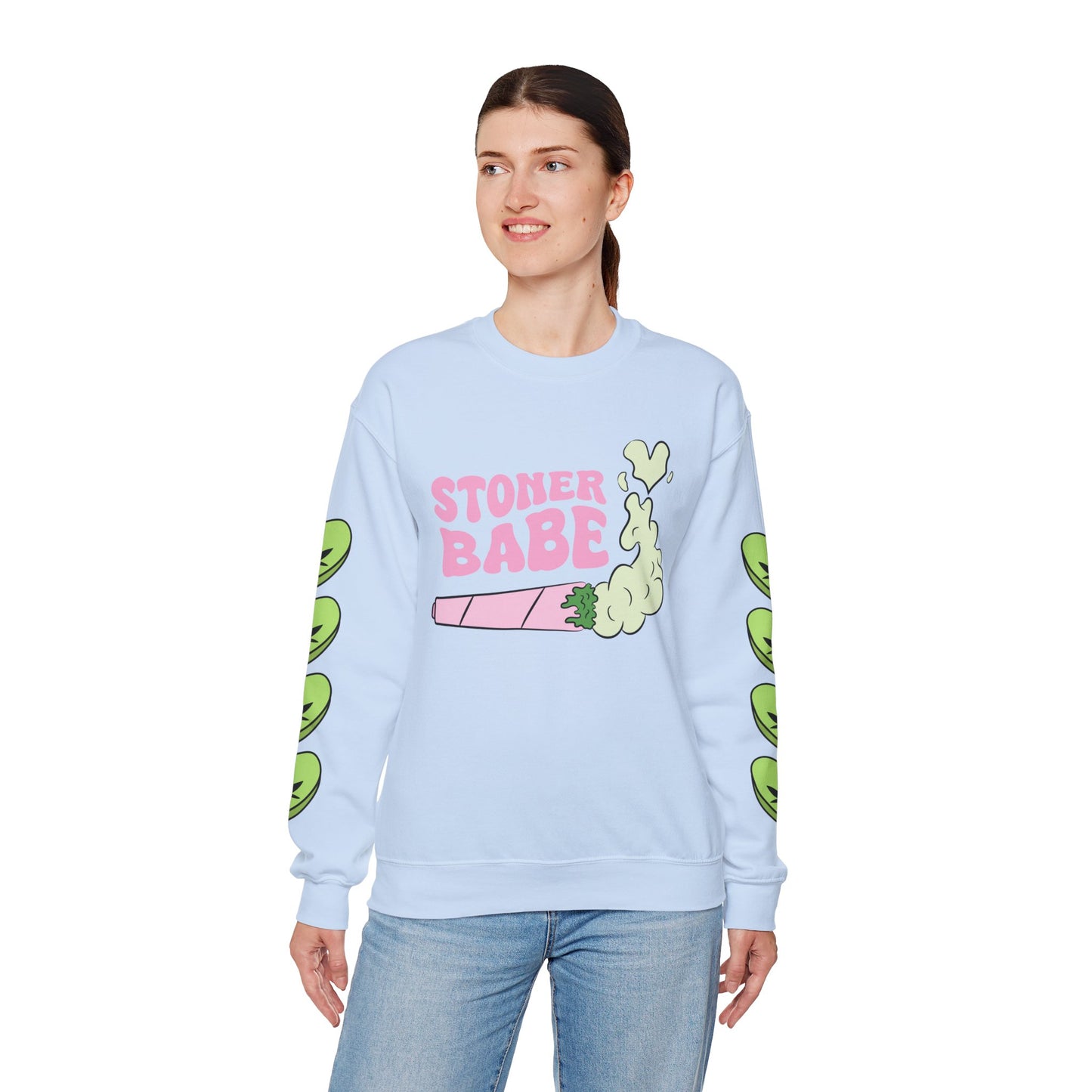 Stoner Babe Unisex Heavy Blend™ Crewneck Sweatshirt