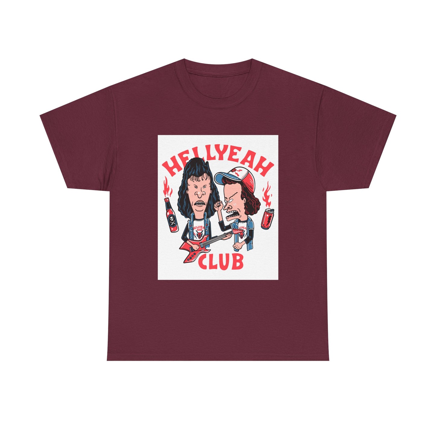 Hell Yeah Club Unisex Heavy Cotton Tee - HellYeah Club Design