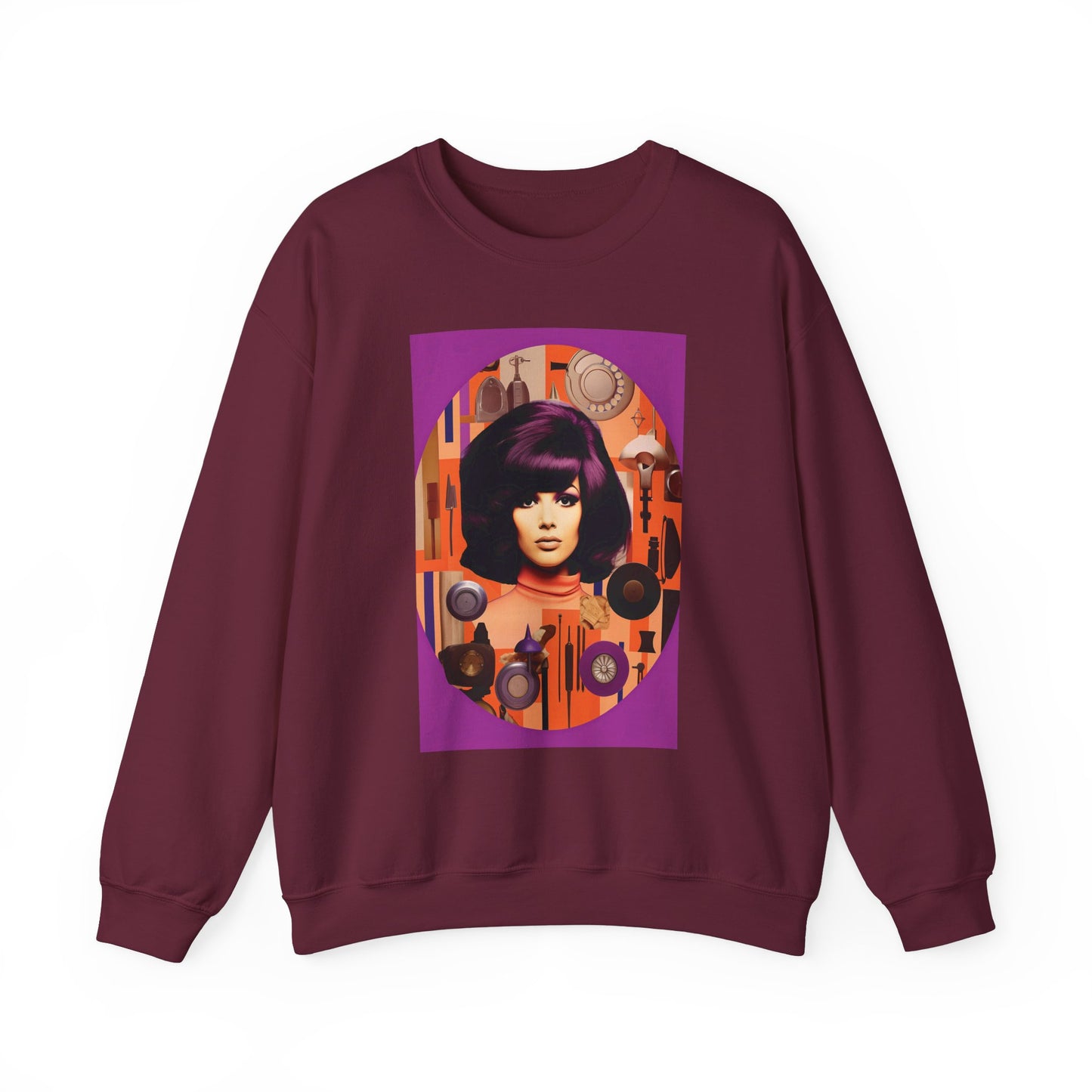 Purple Hue Unisex Heavy Blend™ Crewneck Sweatshirt