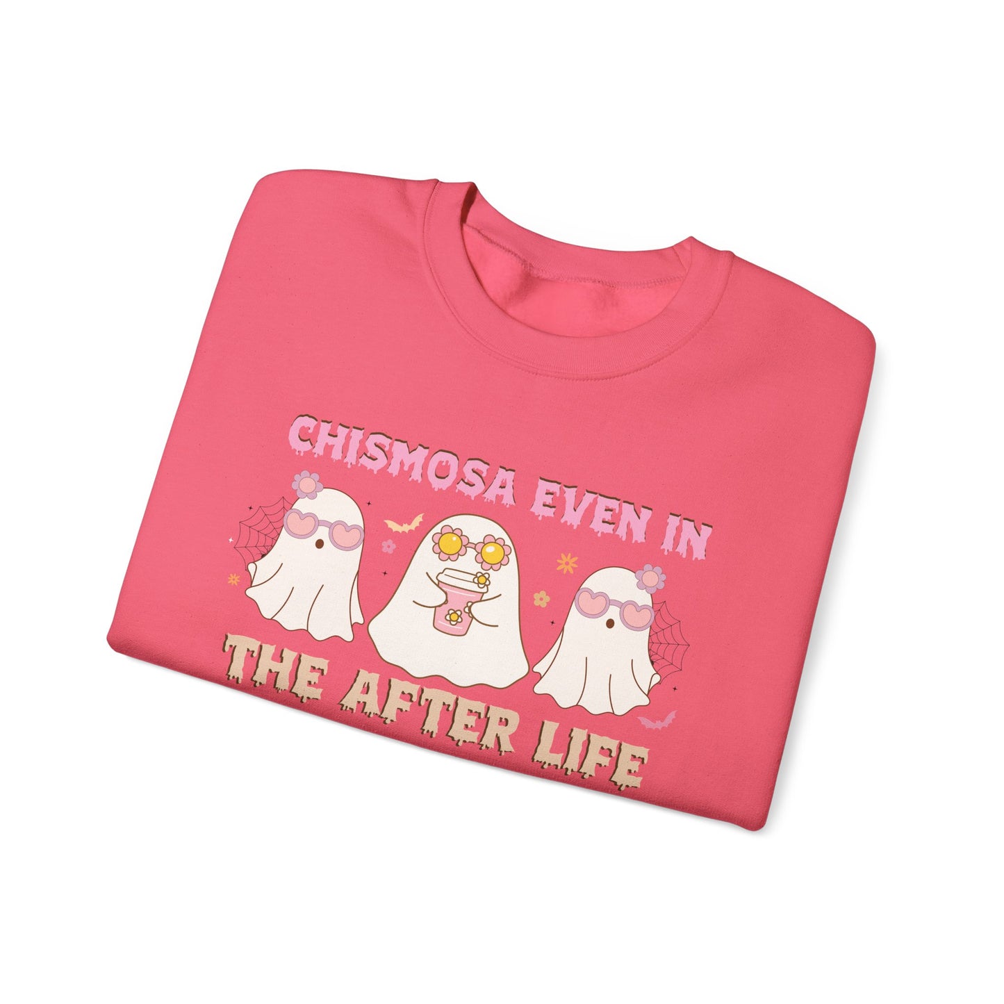Chismosa In The After Life Unisex Heavy Blend™ Crewneck Sweatshirt