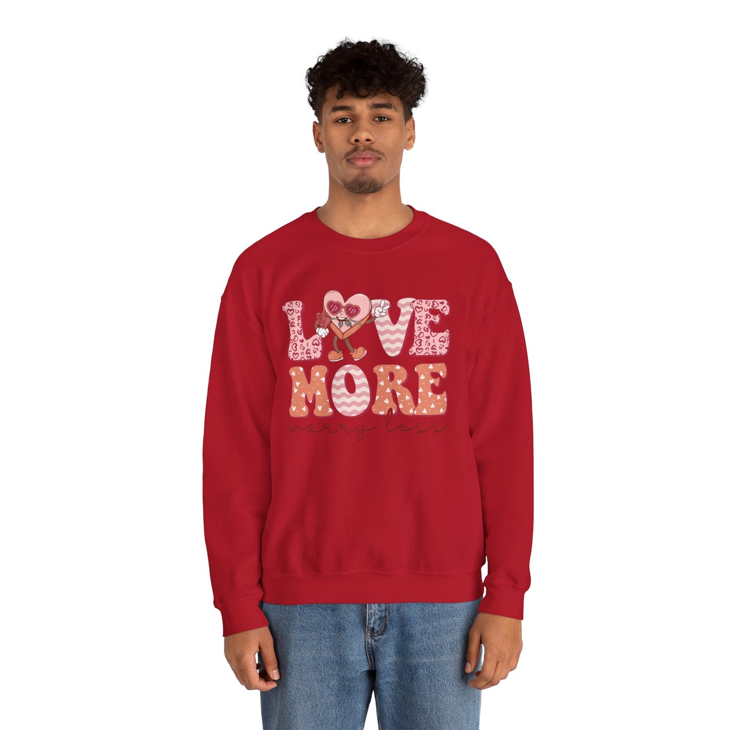 Love More Unisex Heavy Blend™ Crewneck Sweatshirt