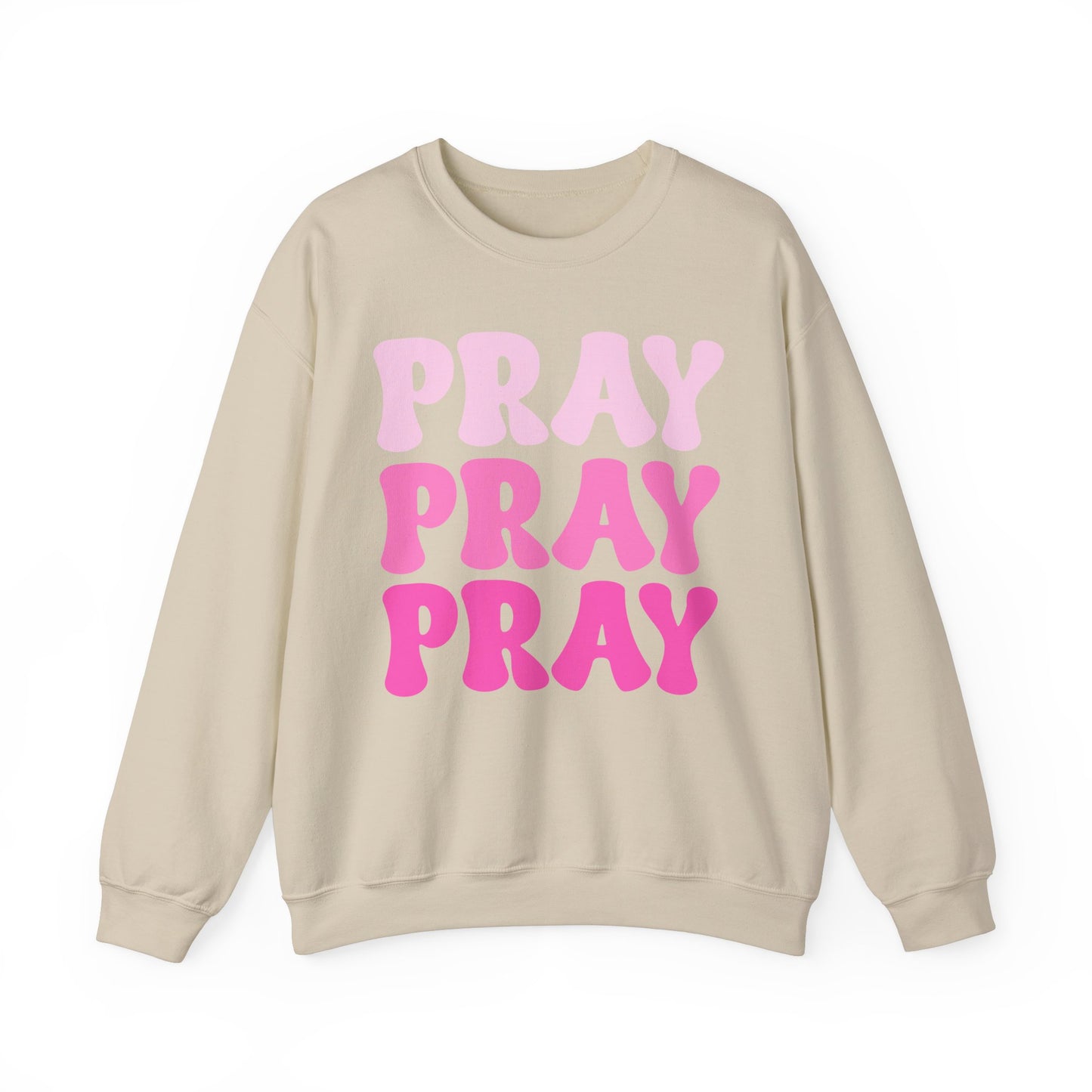 Pray Pray Pray Unisex Heavy Blend™ Crewneck Sweatshirt